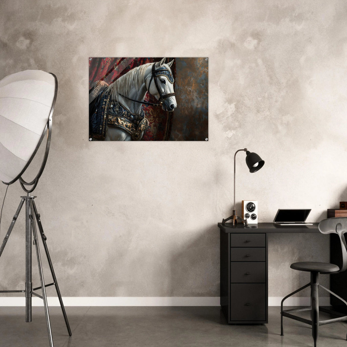 Renaissance Portrait of a Noble Horse A dignified 6 - Shop Ai Art WebShop - Digital Art online Store
