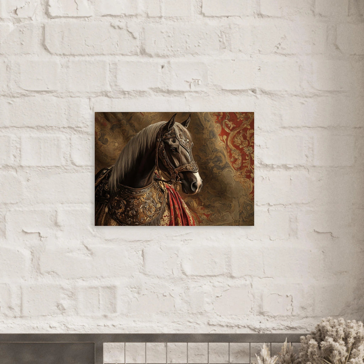 Renaissance Portrait of a Noble Horse A dignified - Shop Ai Art WebShop - Digital Art online Store