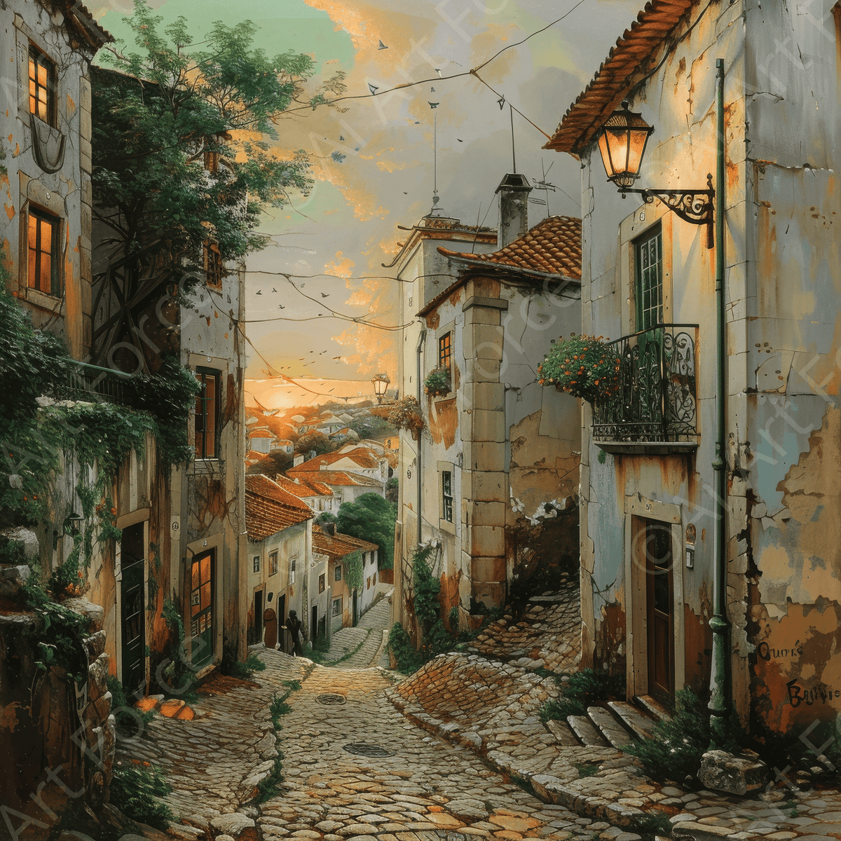 Romanticism art style culture of Portugal 5 - Shop Ai Art WebShop - Digital Art online Store