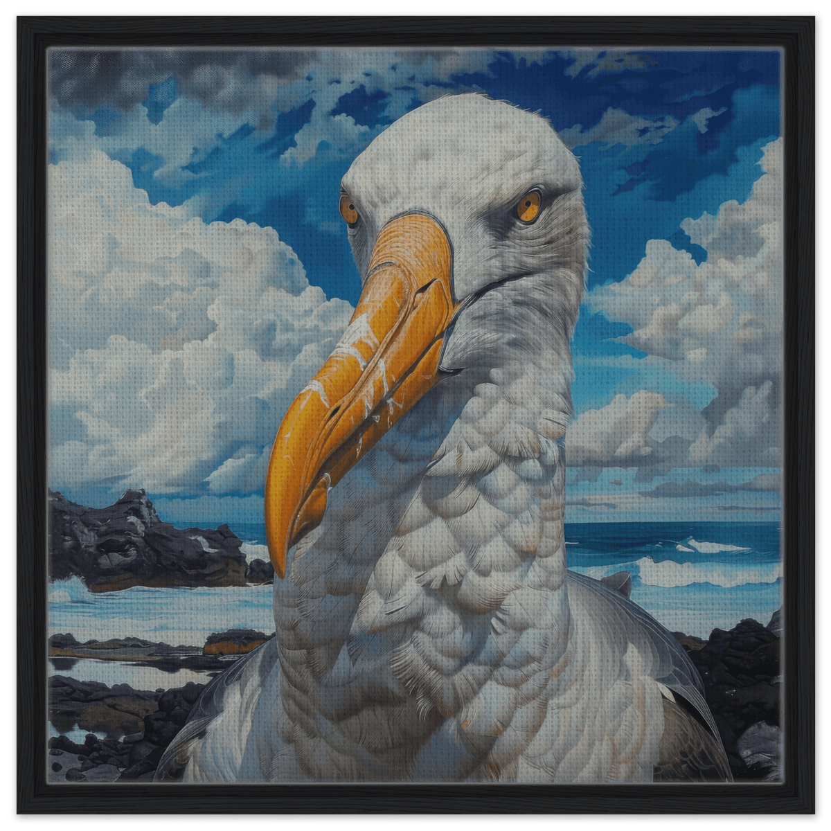 Rough Nature Galapagos Albatros 2 - Shop Ai Art WebShop - Digital Art online Store