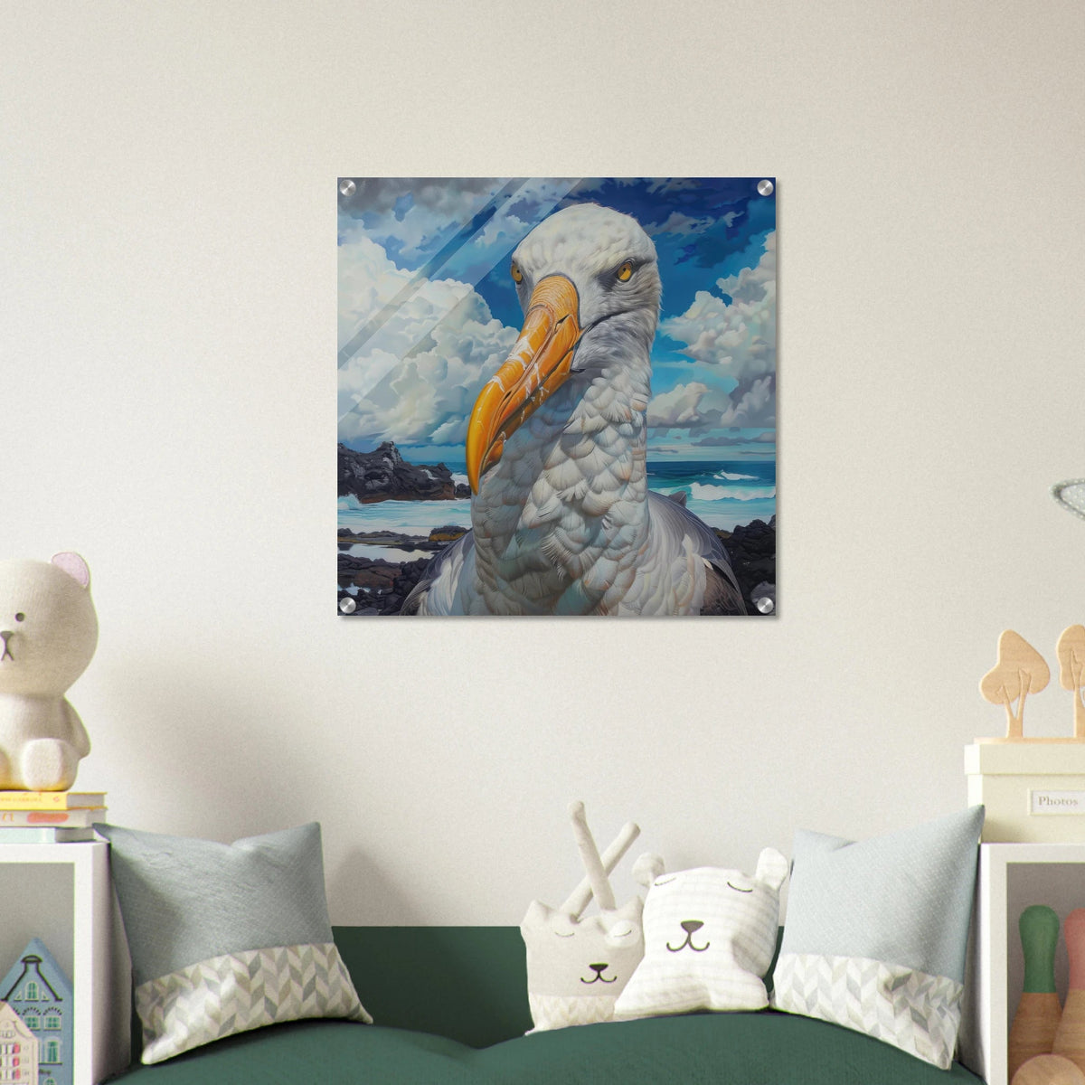 Rough Nature Galapagos Albatros 2 - Shop Ai Art WebShop - Digital Art online Store