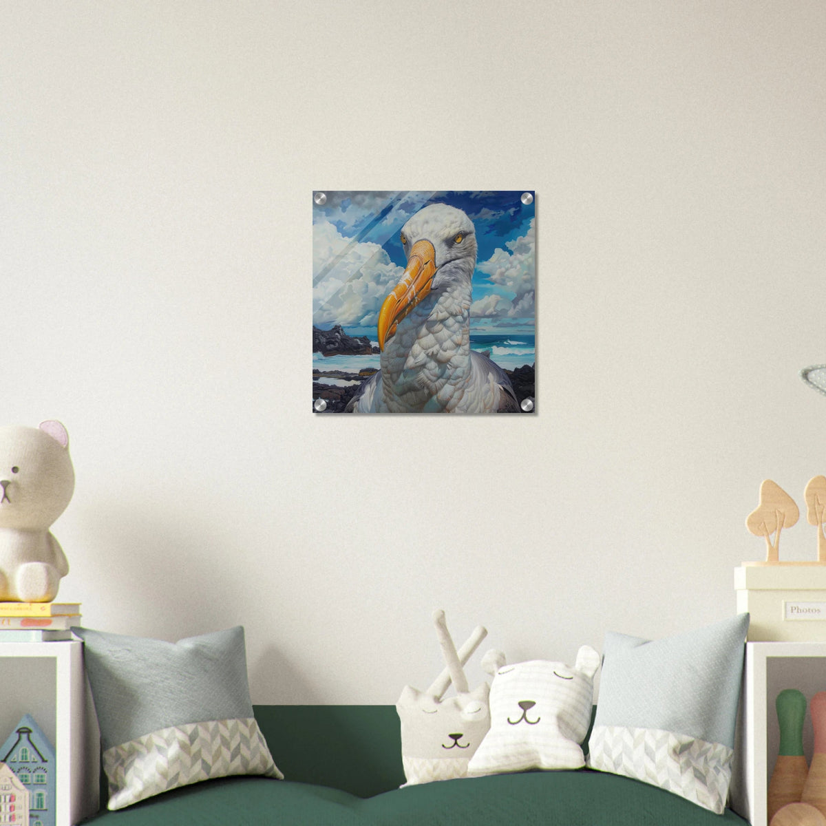 Rough Nature Galapagos Albatros 2 - Shop Ai Art WebShop - Digital Art online Store