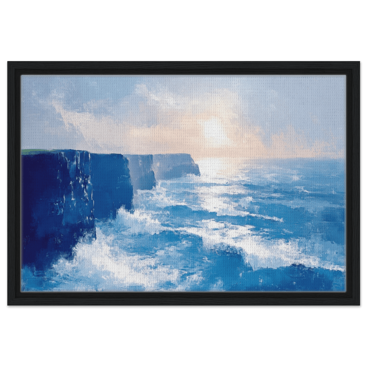Seaside Cliff at Sunrise A breathtaking Empress 2 - Shop Ai Art WebShop - Digital Art online Store