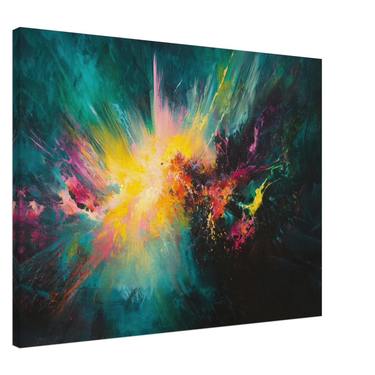 Spectral Dissonance Razor - sharp angular forms - Shop Ai Art WebShop - Digital Art online Store