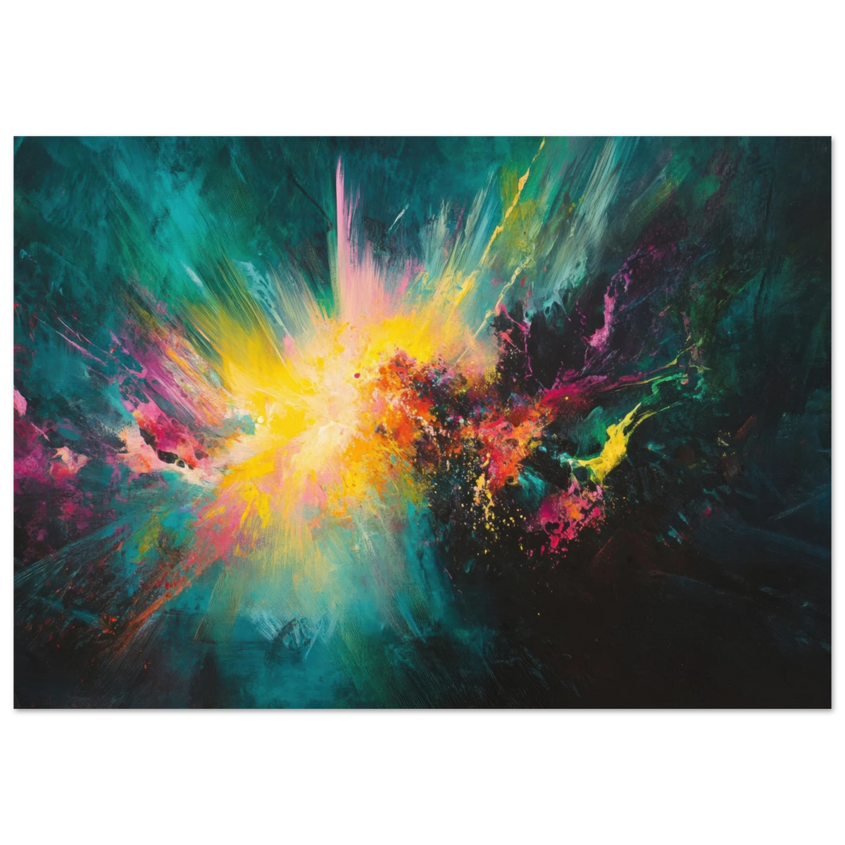Spectral Dissonance Razor - sharp angular forms - Shop Ai Art WebShop - Digital Art online Store