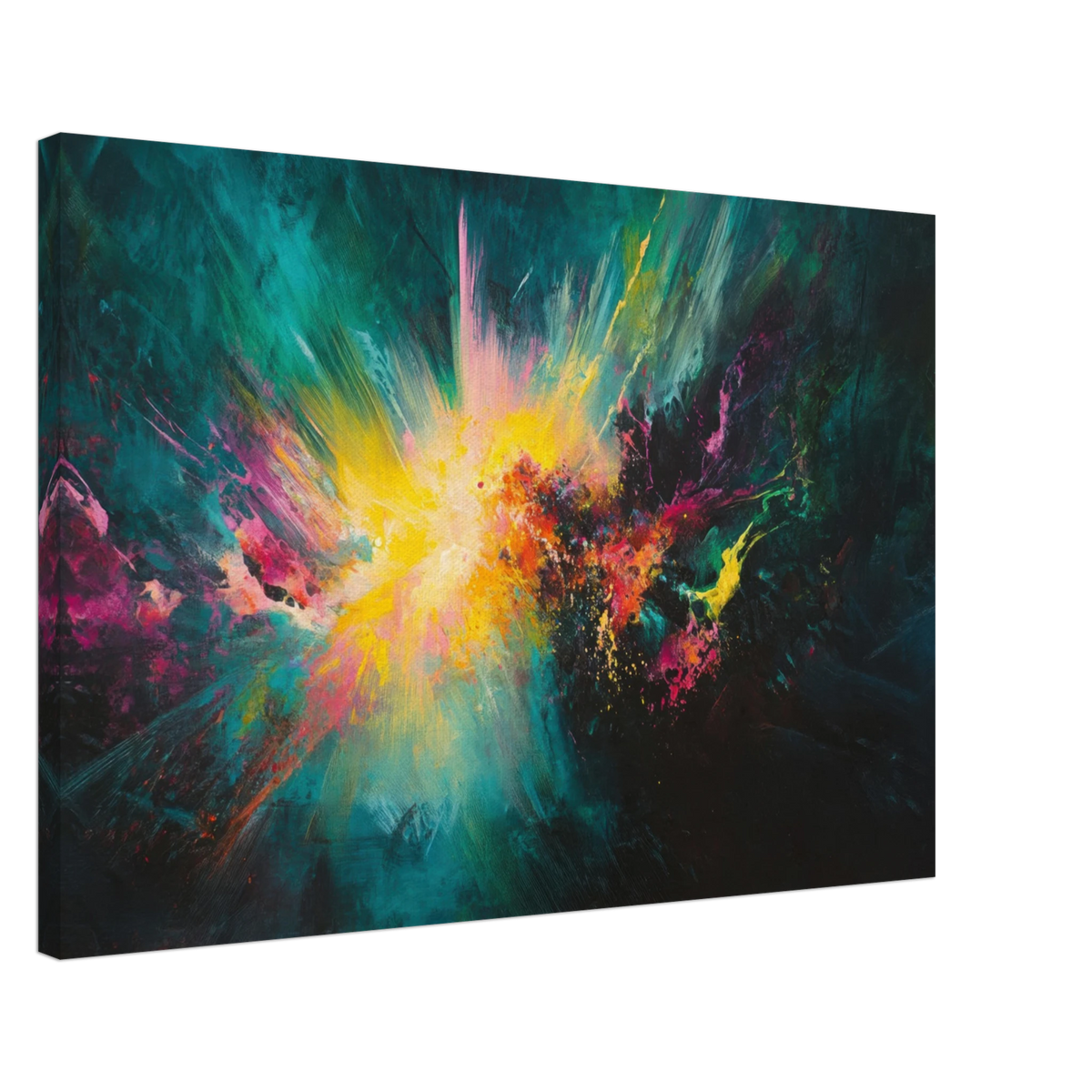 Spectral Dissonance Razor - sharp angular forms - Shop Ai Art WebShop - Digital Art online Store