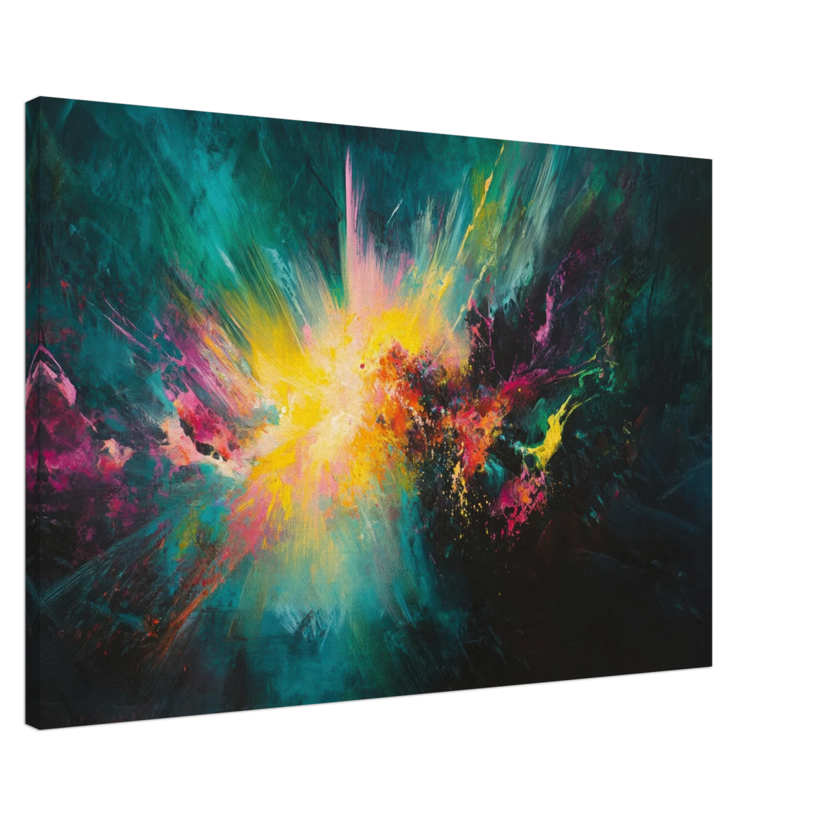 Spectral Dissonance Razor - sharp angular forms - Shop Ai Art WebShop - Digital Art online Store