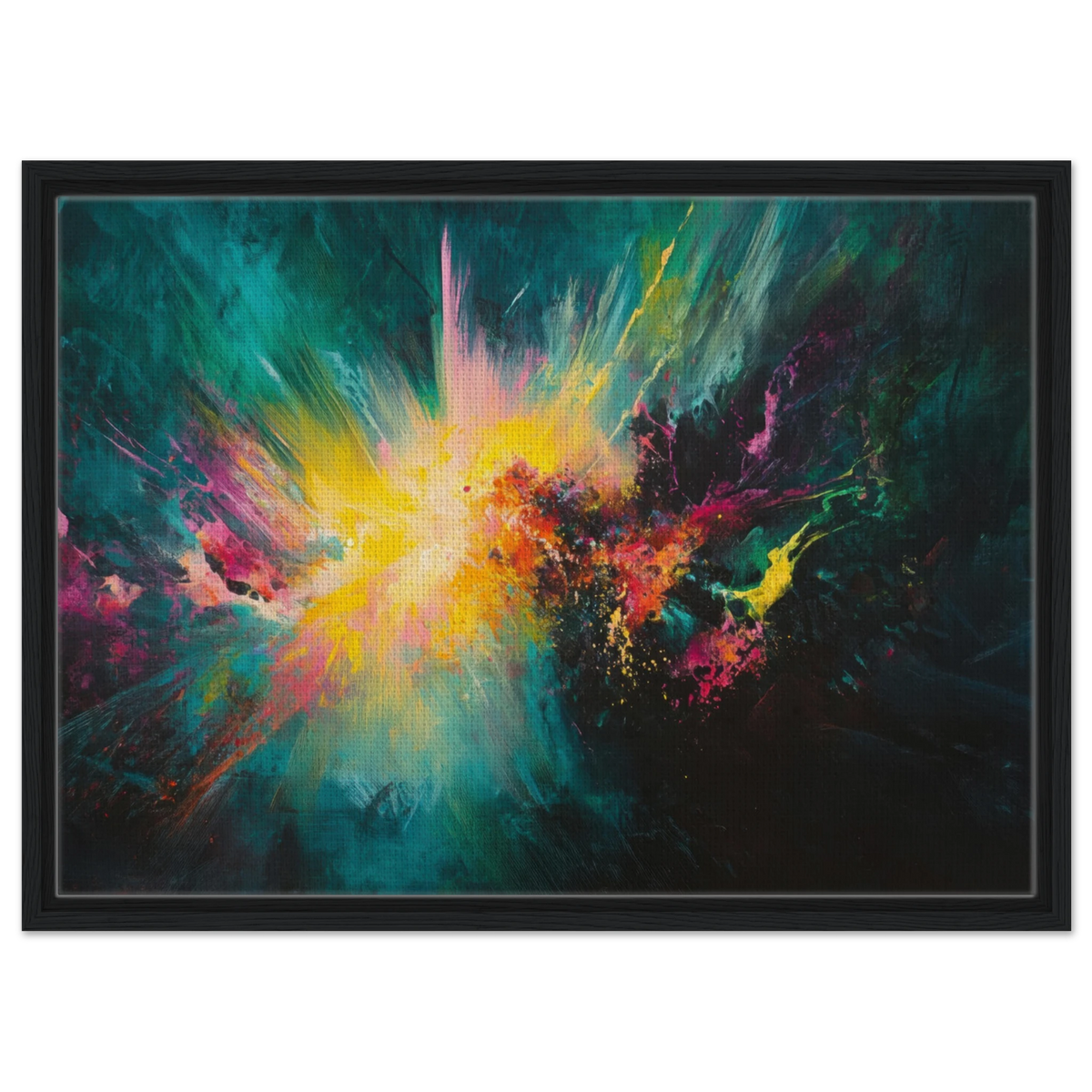 Spectral Dissonance Razor - sharp angular forms - Shop Ai Art WebShop - Digital Art online Store