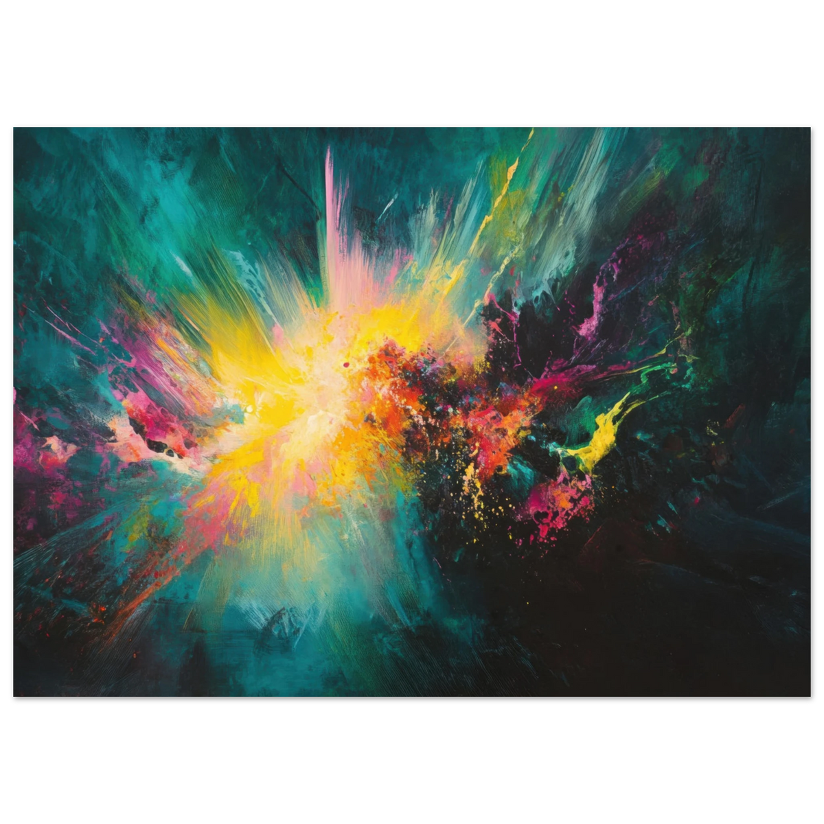 Spectral Dissonance Razor - sharp angular forms - Shop Ai Art WebShop - Digital Art online Store