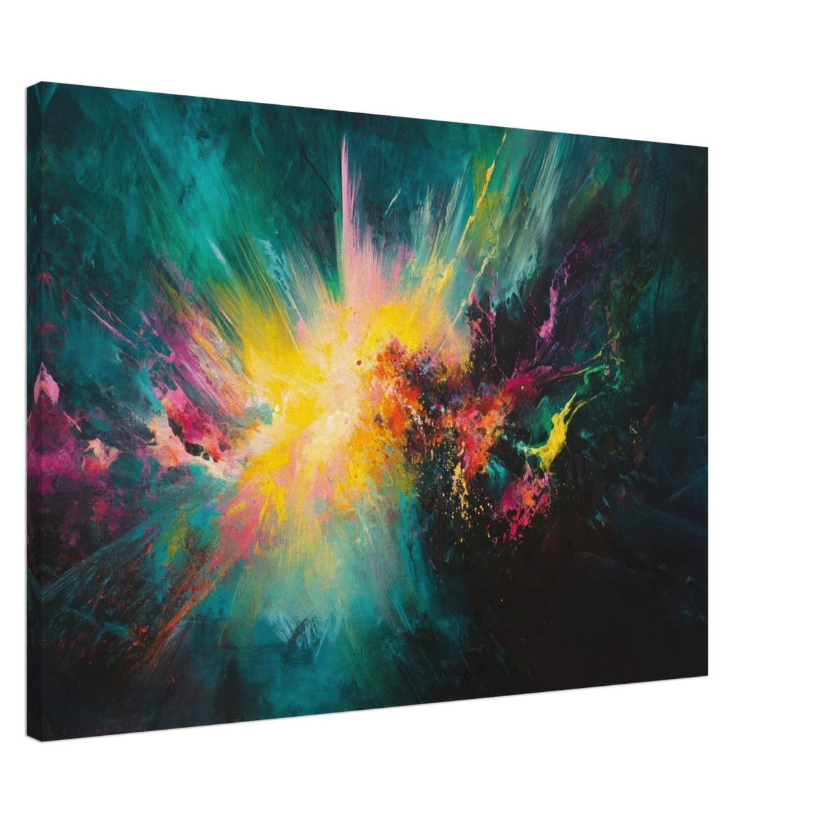 Spectral Dissonance Razor - sharp angular forms - Shop Ai Art WebShop - Digital Art online Store