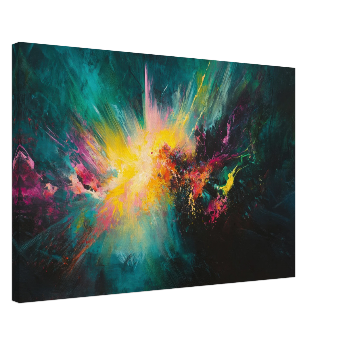 Spectral Dissonance Razor - sharp angular forms - Shop Ai Art WebShop - Digital Art online Store