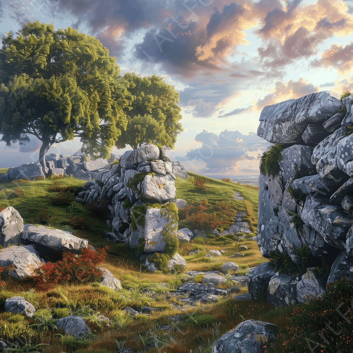 Stone Hedge Historical site - Shop Ai Art WebShop - Digital Art online Store