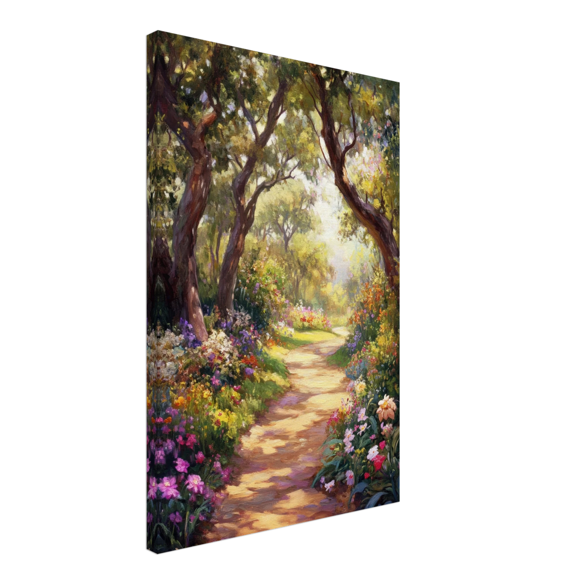 Sunlit Garden Path A meandering pathway through 2 - Shop Ai Art WebShop - Digital Art online Store