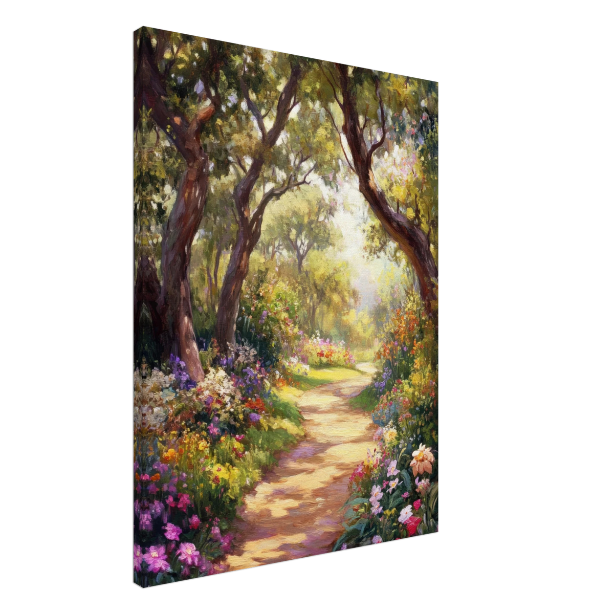 Sunlit Garden Path A meandering pathway through 2 - Shop Ai Art WebShop - Digital Art online Store