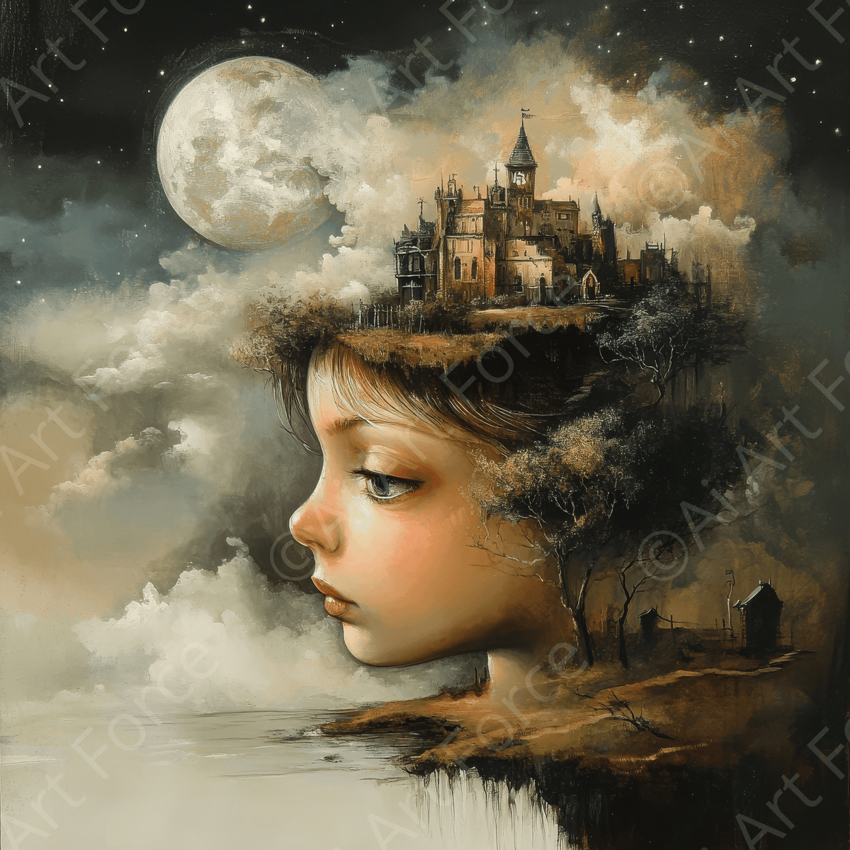 Surrealistic art style 4 - Shop Ai Art WebShop - Digital Art online Store