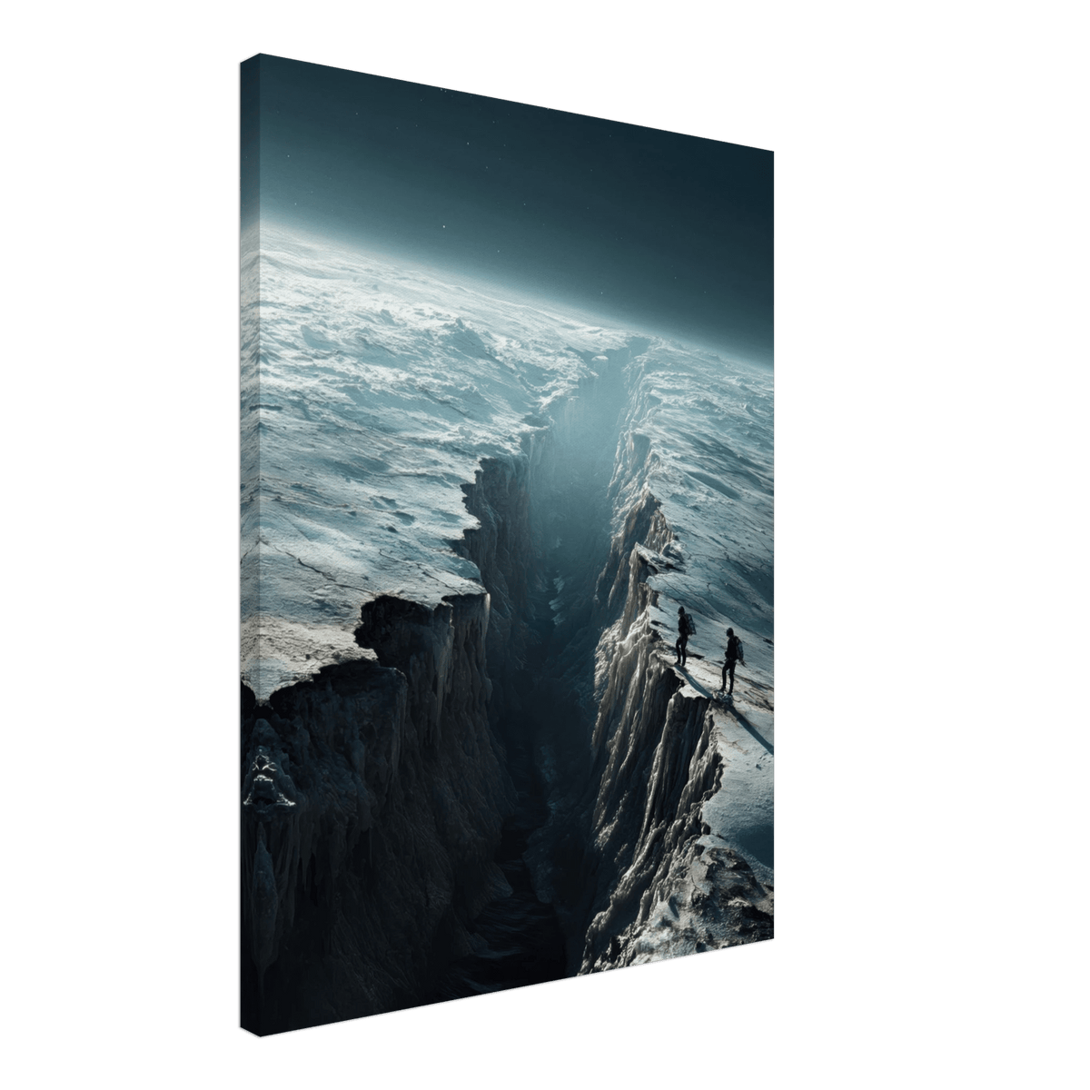 The Frozen Wasteland of Europa An expedition tea - Shop Ai Art WebShop - Digital Art online Store