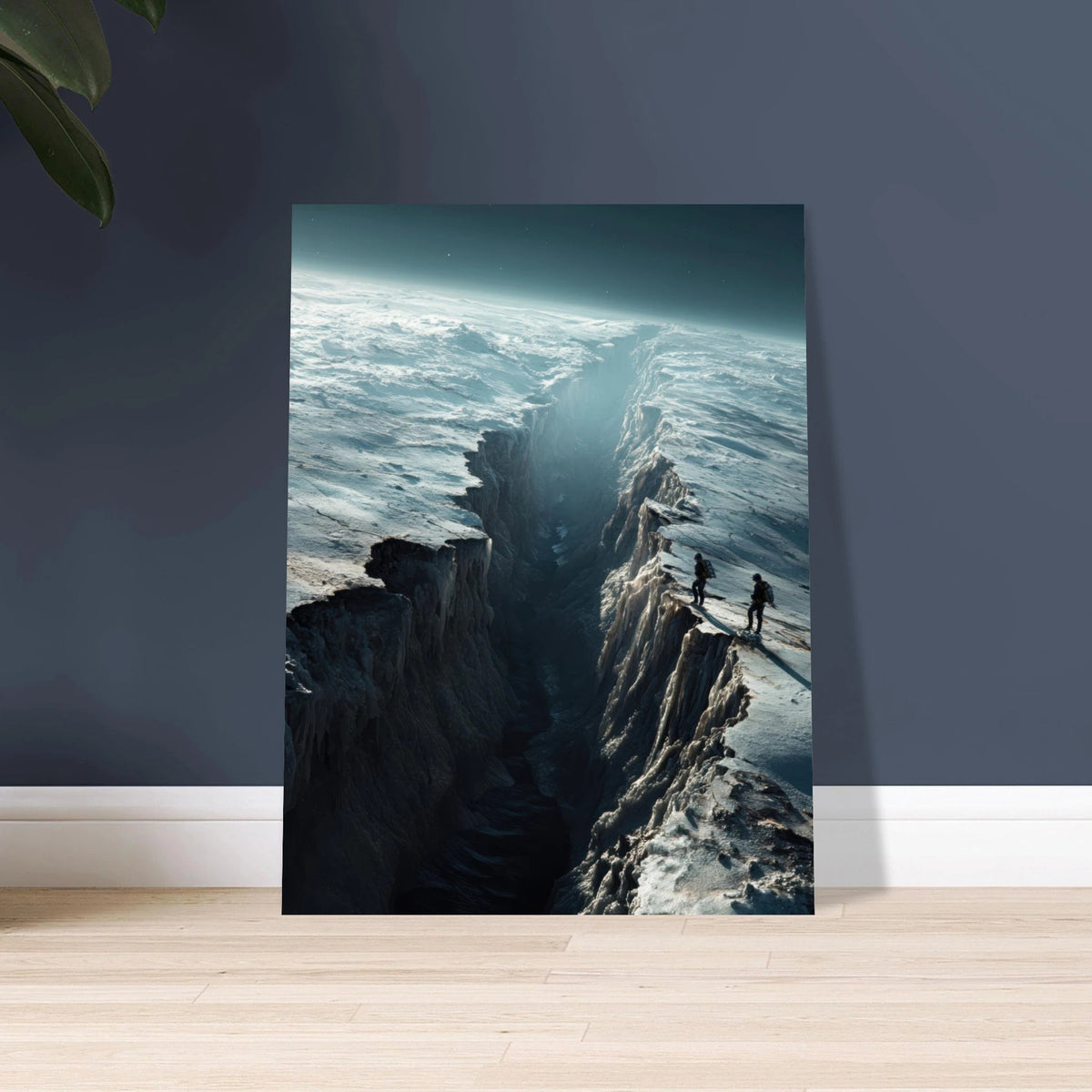 The Frozen Wasteland of Europa An expedition tea - Shop Ai Art WebShop - Digital Art online Store