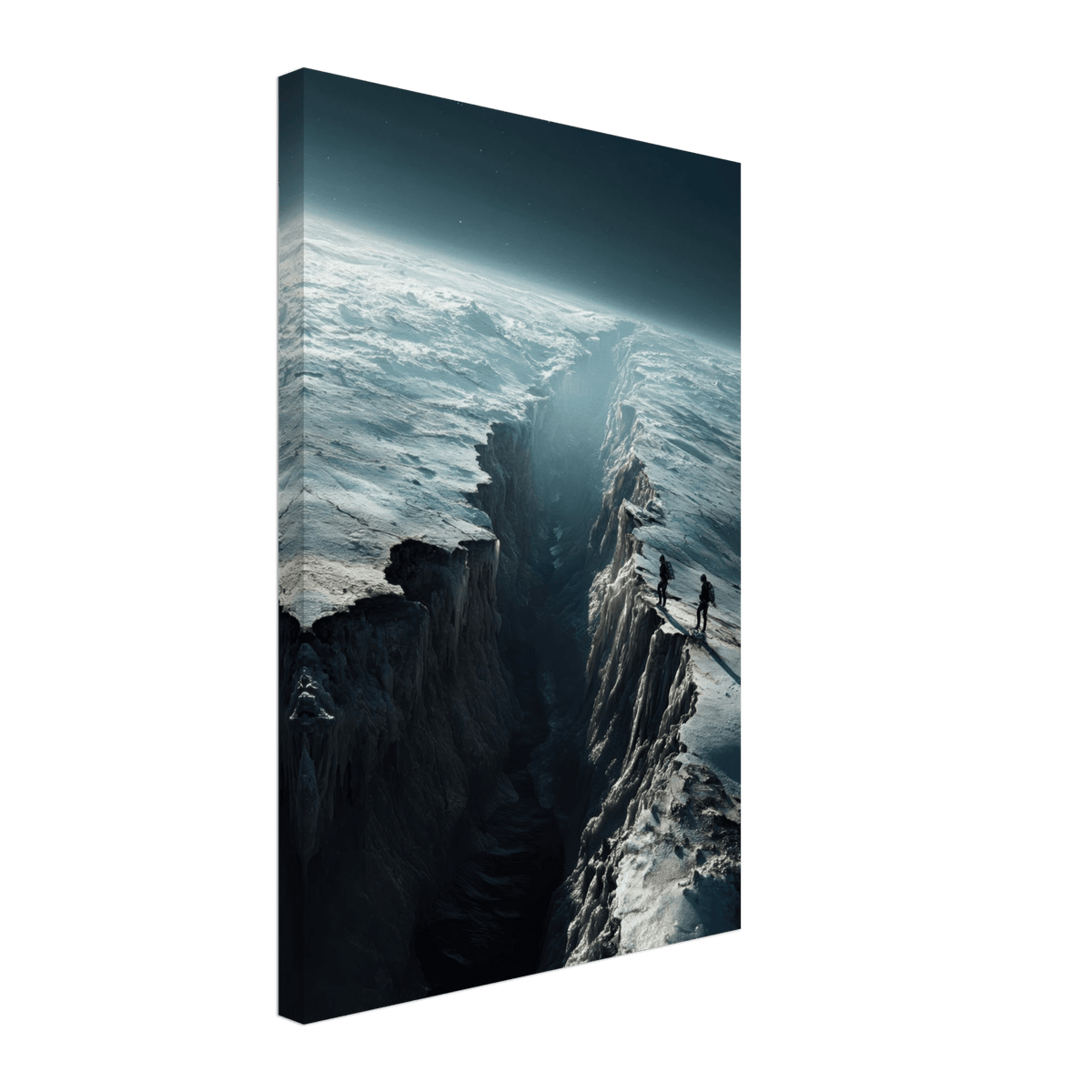 The Frozen Wasteland of Europa An expedition tea - Shop Ai Art WebShop - Digital Art online Store