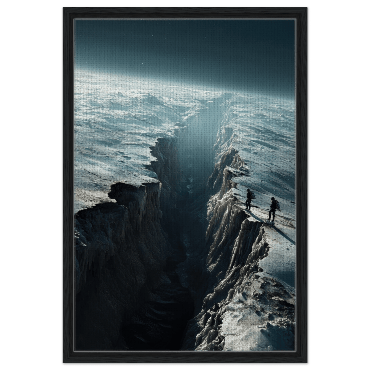 The Frozen Wasteland of Europa An expedition tea - Shop Ai Art WebShop - Digital Art online Store