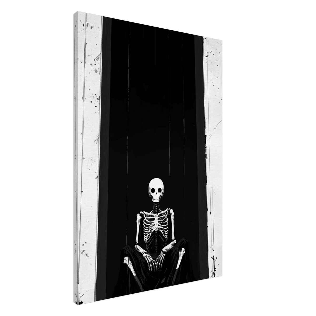 The Hollow King A haunting minimalist piece feat - Shop Ai Art WebShop - Digital Art online Store