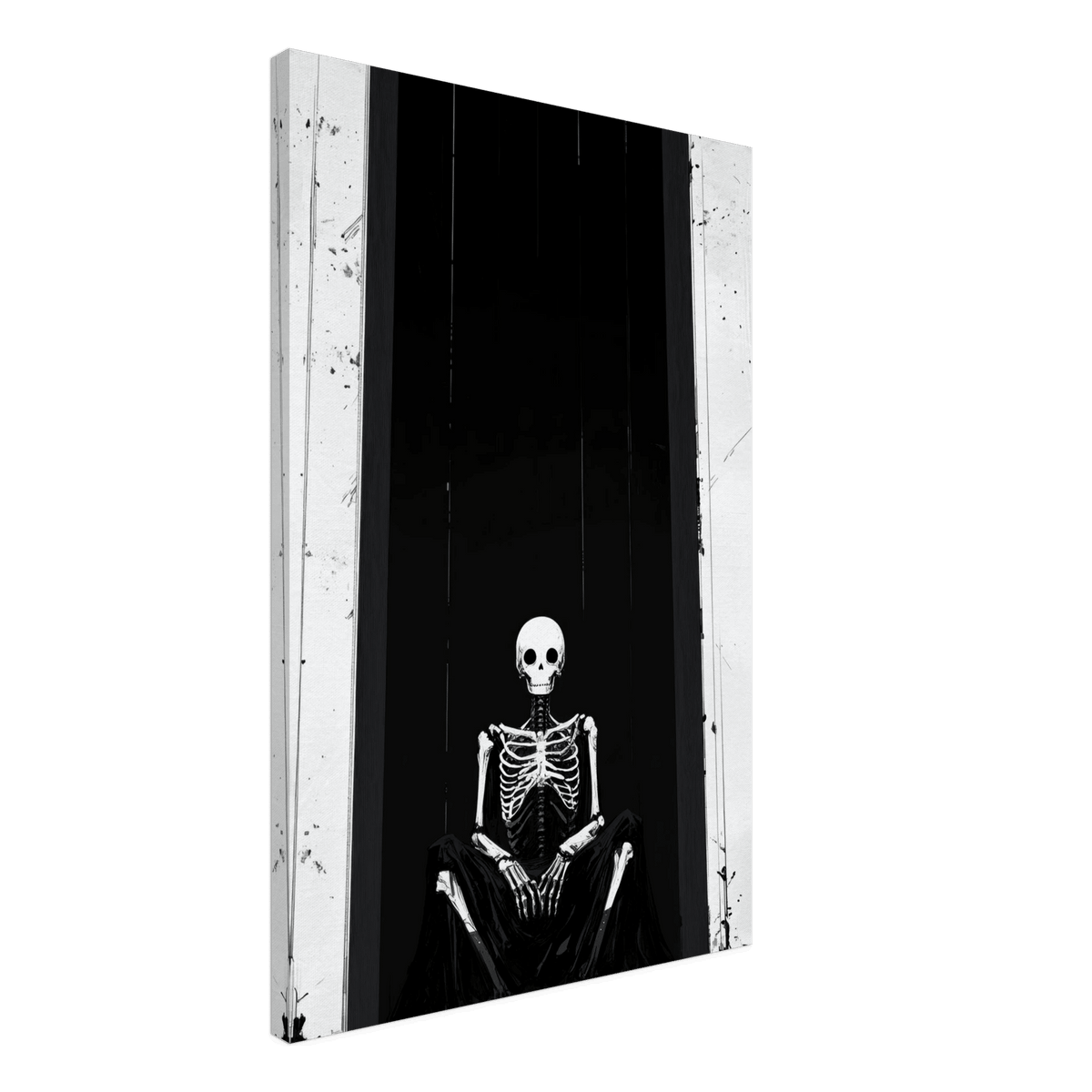 The Hollow King A haunting minimalist piece feat - Shop Ai Art WebShop - Digital Art online Store