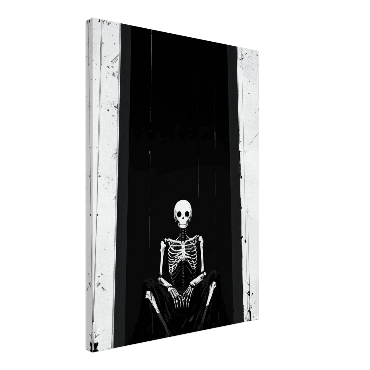 The Hollow King A haunting minimalist piece feat - Shop Ai Art WebShop - Digital Art online Store