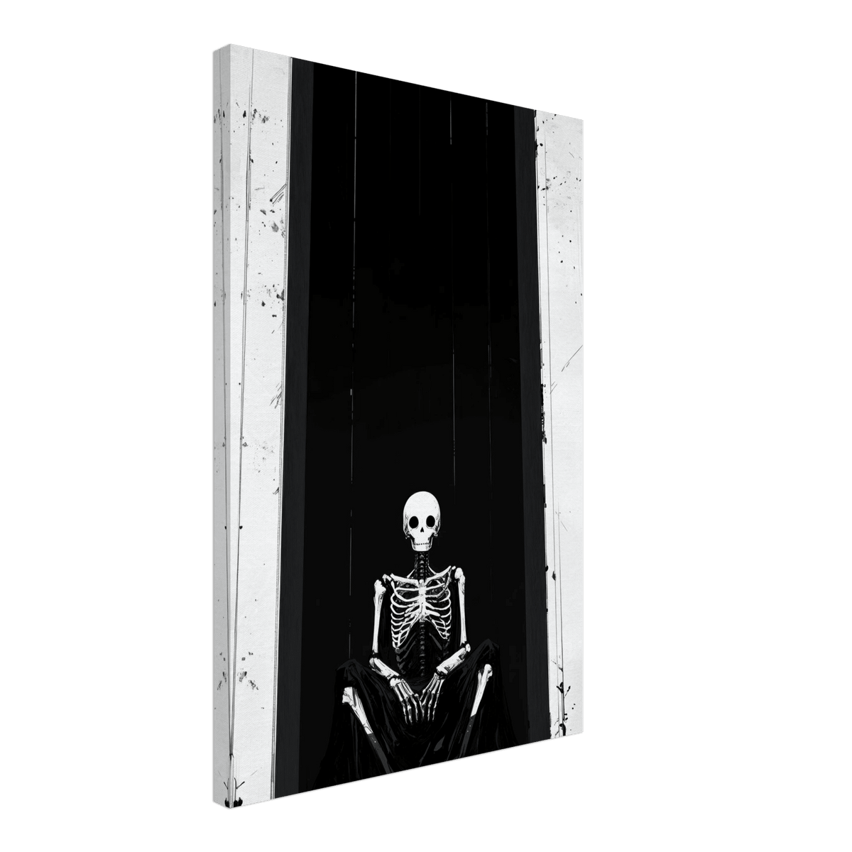 The Hollow King A haunting minimalist piece feat - Shop Ai Art WebShop - Digital Art online Store