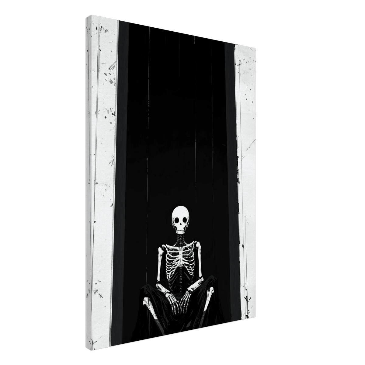 The Hollow King A haunting minimalist piece feat - Shop Ai Art WebShop - Digital Art online Store