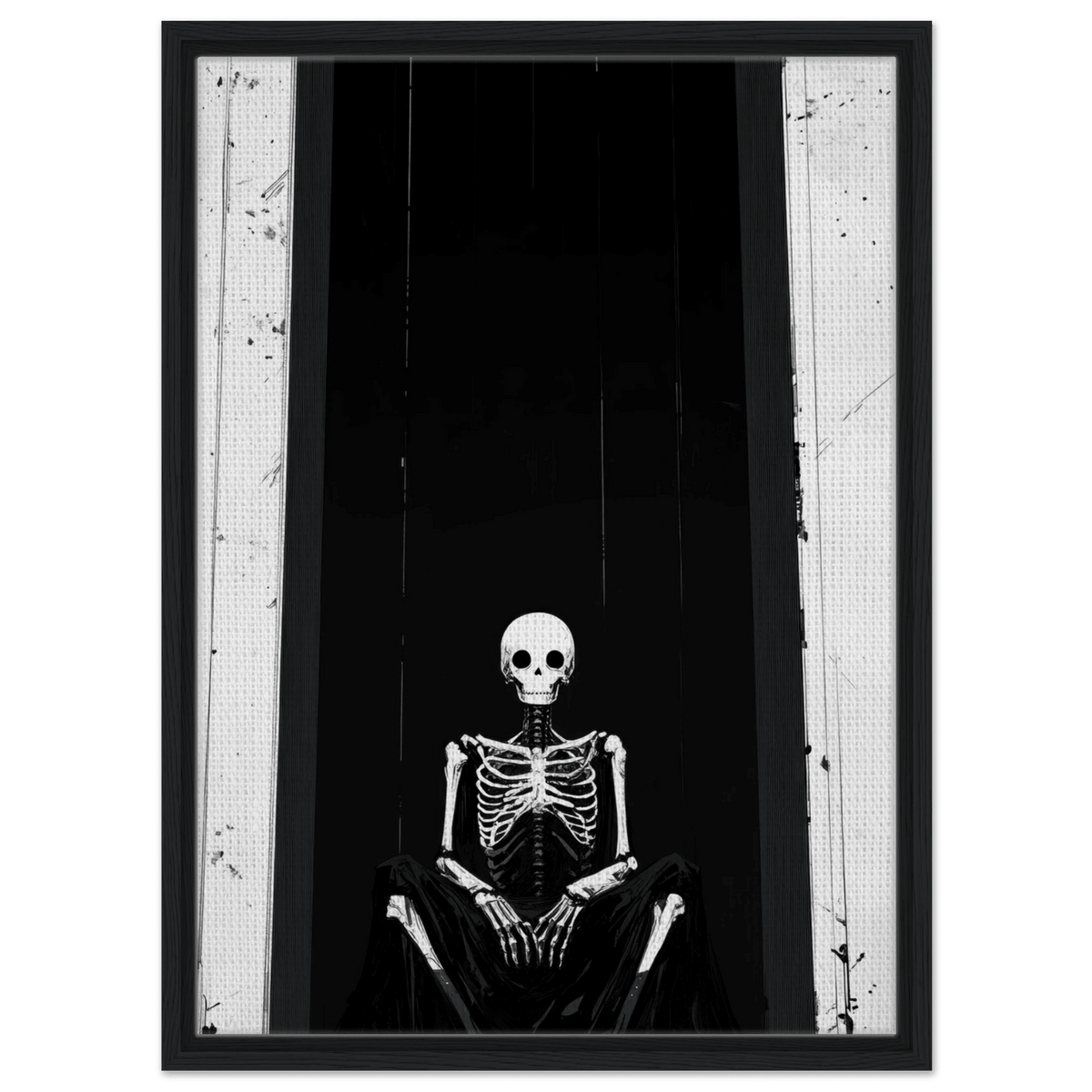The Hollow King A haunting minimalist piece feat - Shop Ai Art WebShop - Digital Art online Store