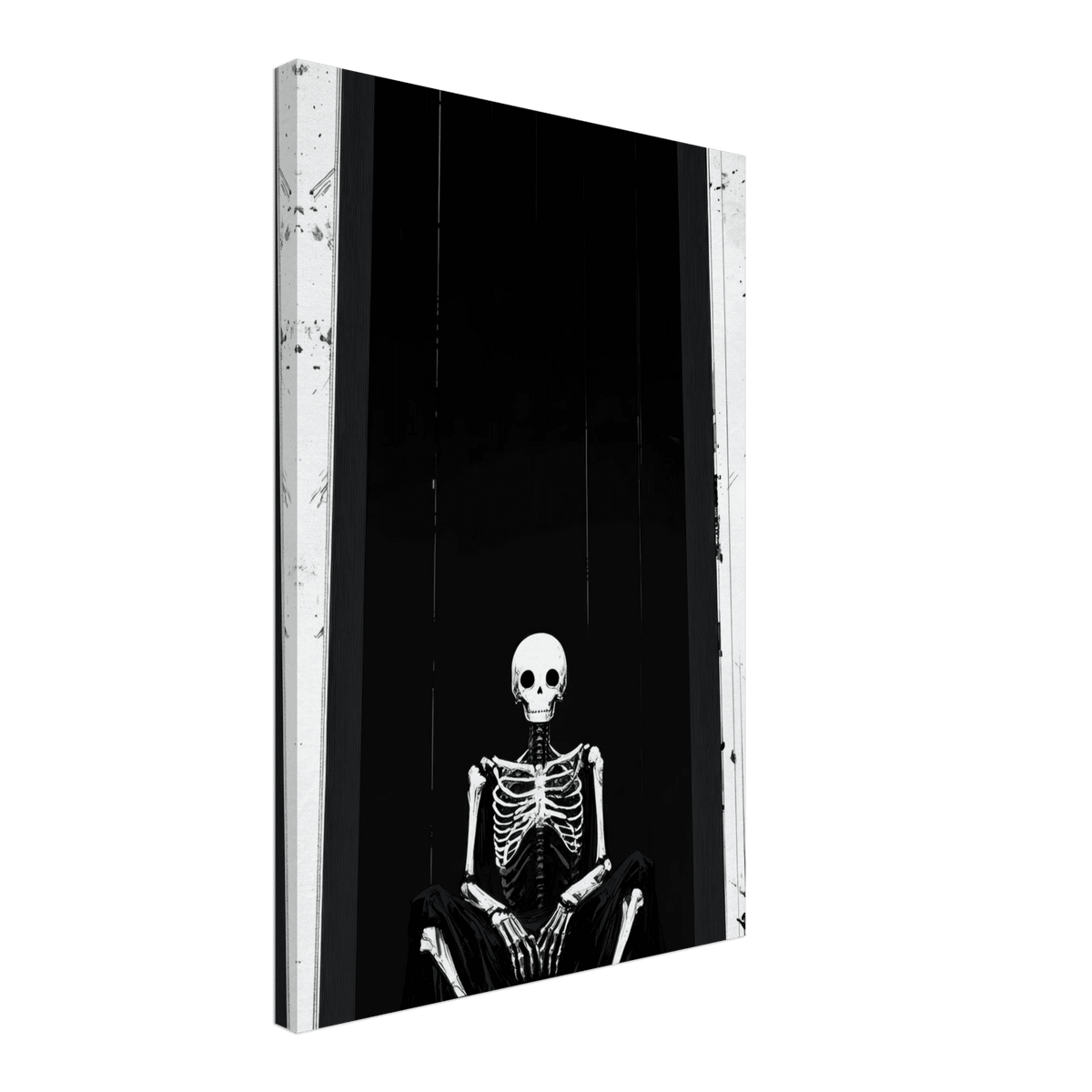 The Hollow King A haunting minimalist piece feat - Shop Ai Art WebShop - Digital Art online Store