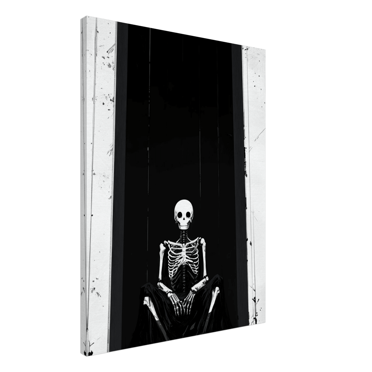 The Hollow King A haunting minimalist piece feat - Shop Ai Art WebShop - Digital Art online Store