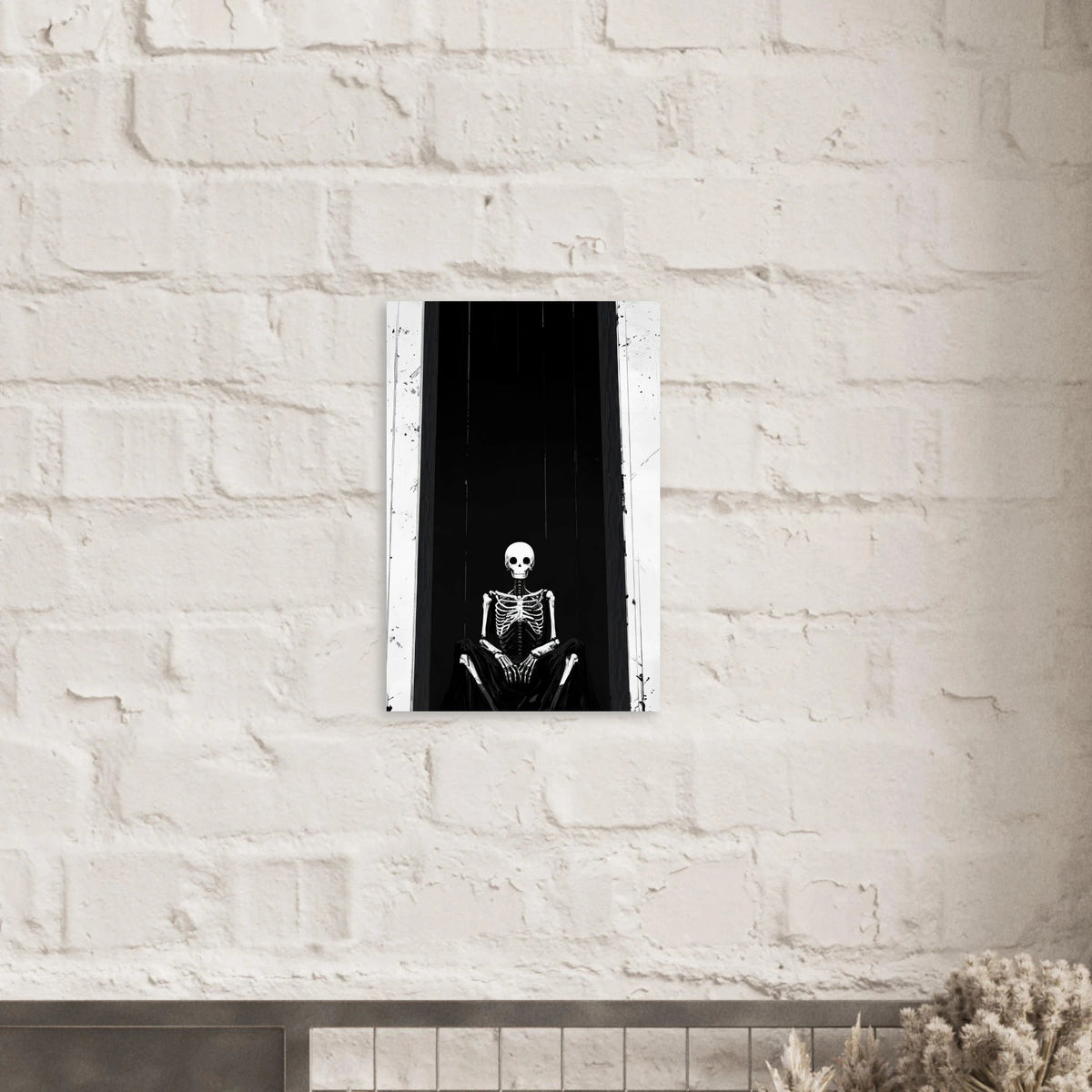 The Hollow King A haunting minimalist piece feat - Shop Ai Art WebShop - Digital Art online Store