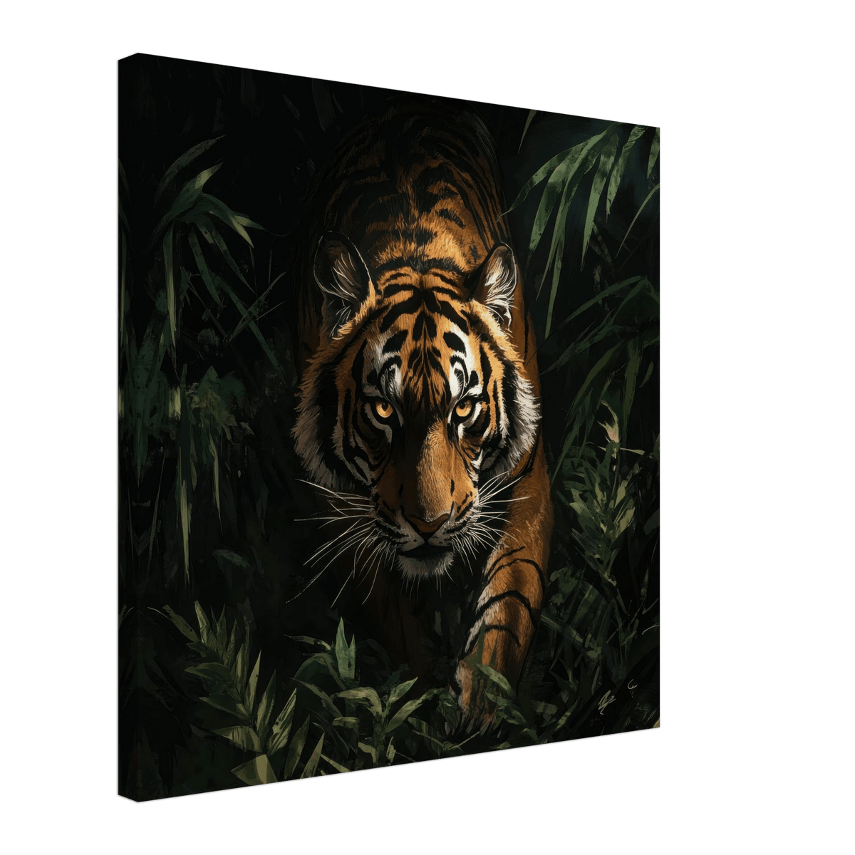 The Majestic Tiger in the Wild - Shop Ai Art WebShop - Digital Art online Store