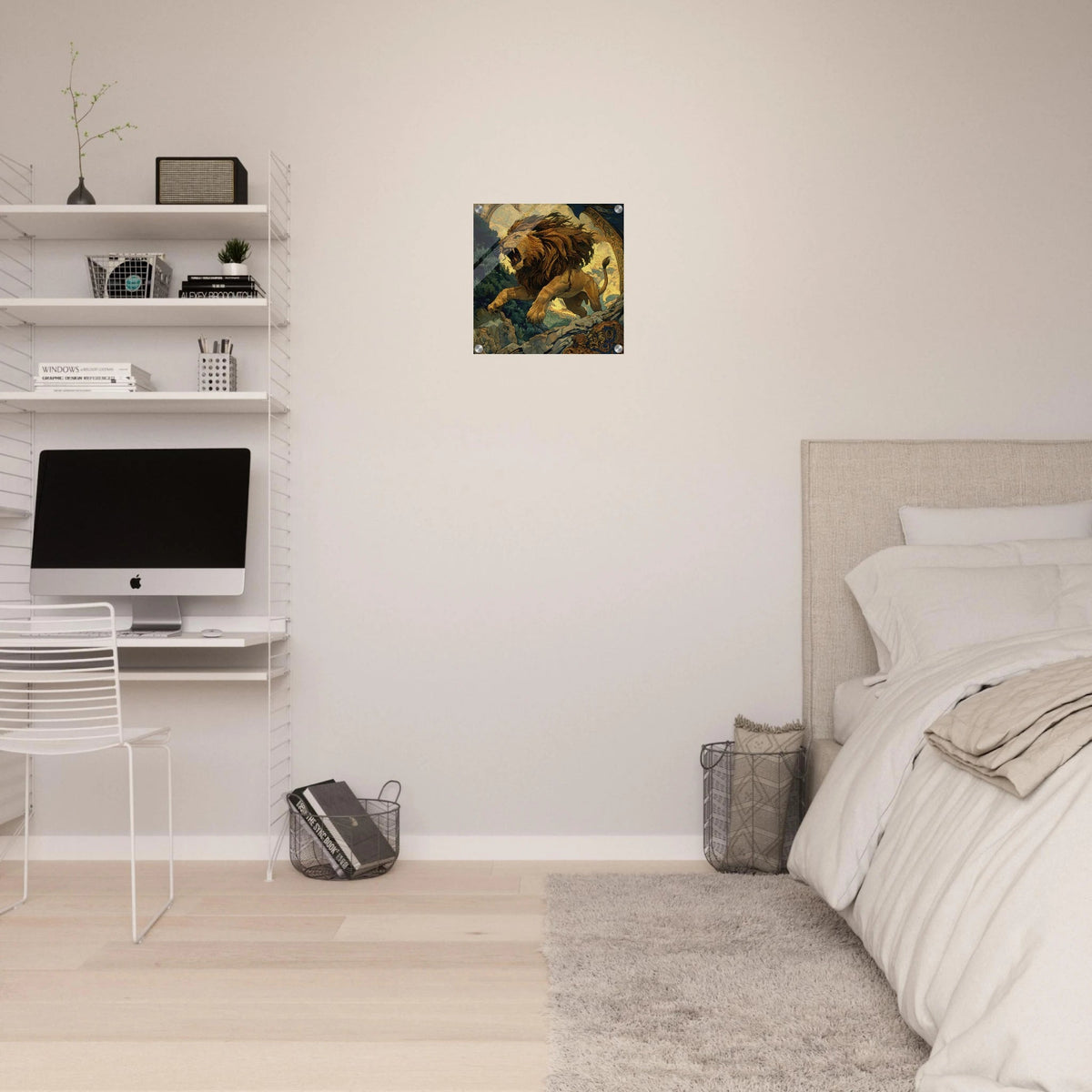 The Nemean Lion - Shop Ai Art WebShop - Digital Art online Store