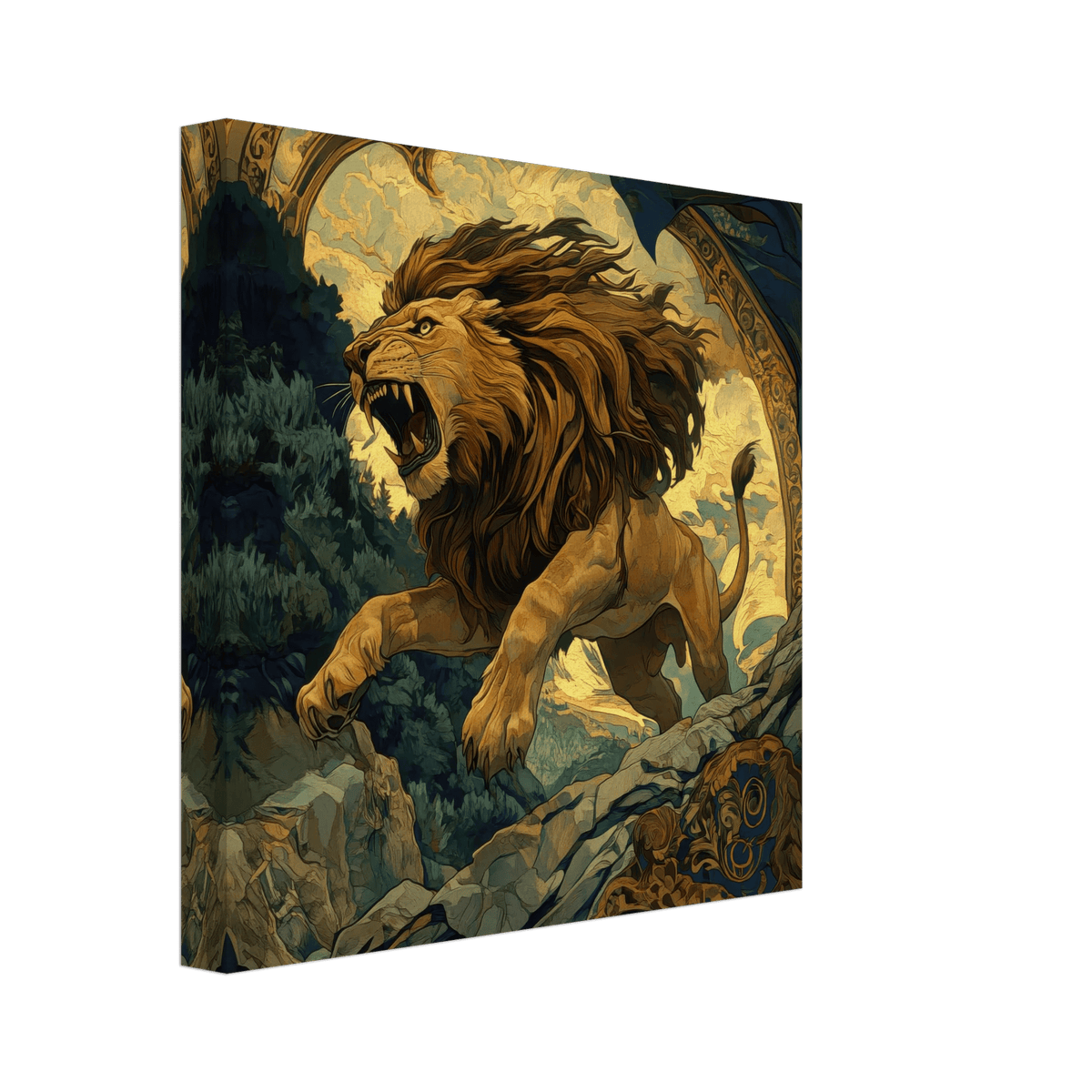The Nemean Lion - Shop Ai Art WebShop - Digital Art online Store