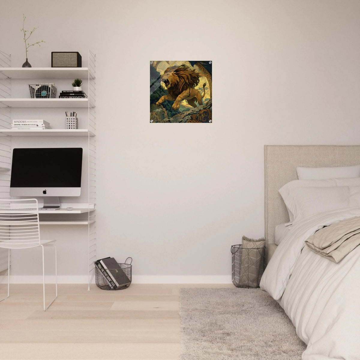 The Nemean Lion - Shop Ai Art WebShop - Digital Art online Store