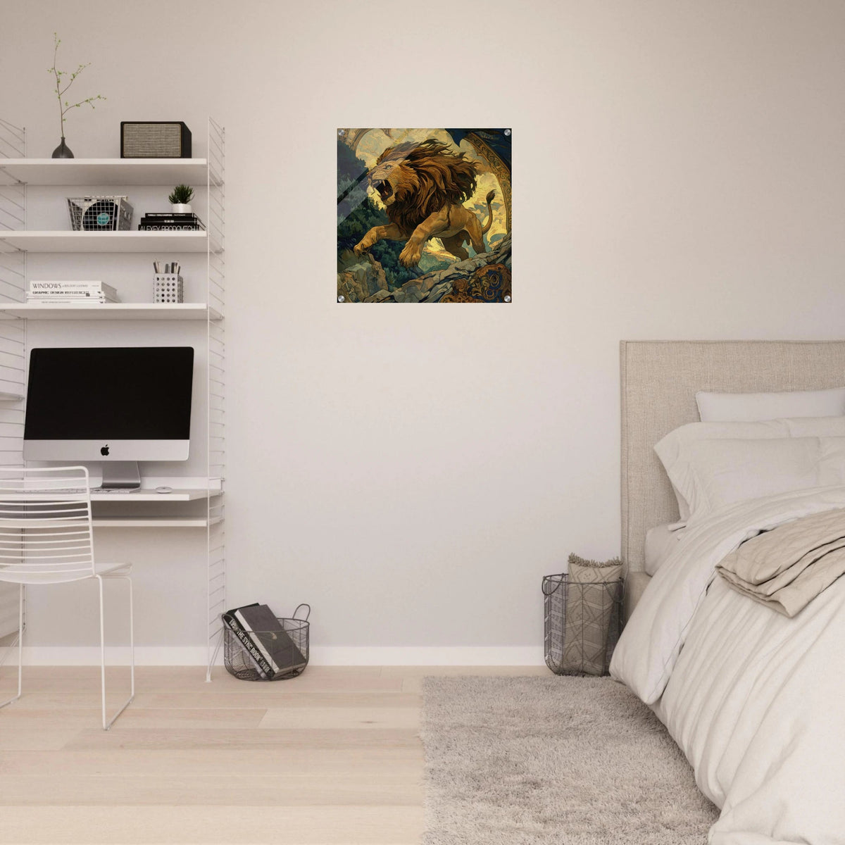 The Nemean Lion - Shop Ai Art WebShop - Digital Art online Store