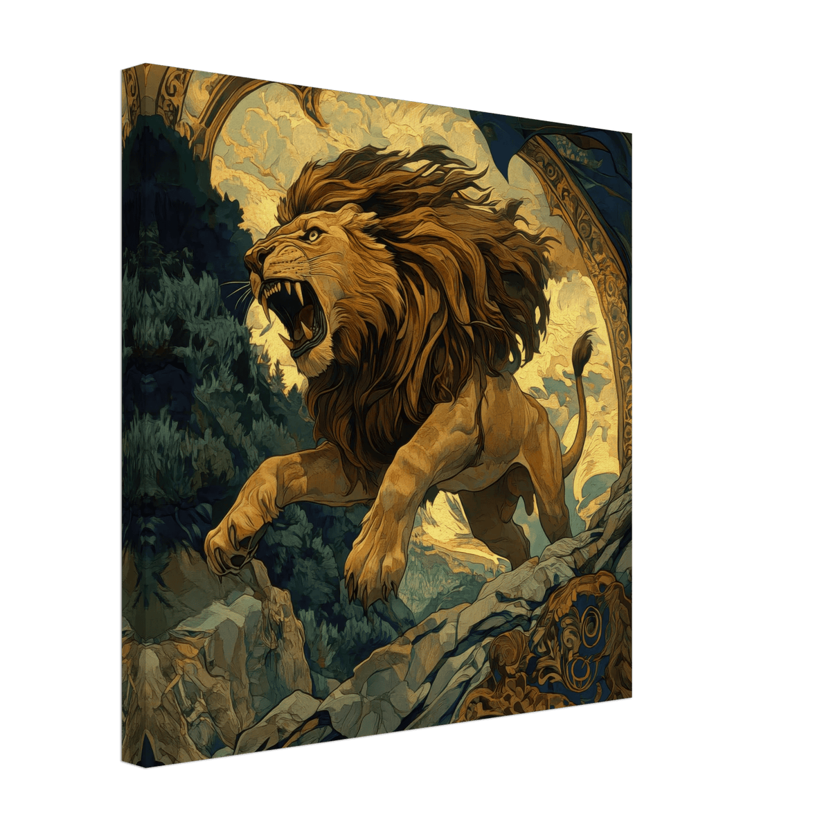 The Nemean Lion - Shop Ai Art WebShop - Digital Art online Store