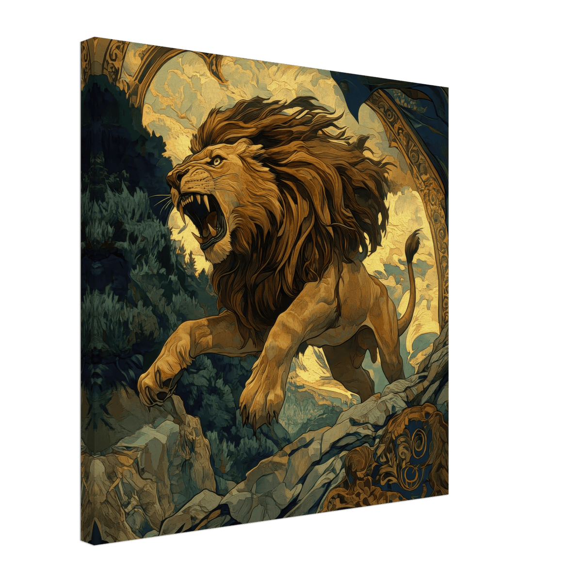 The Nemean Lion - Shop Ai Art WebShop - Digital Art online Store