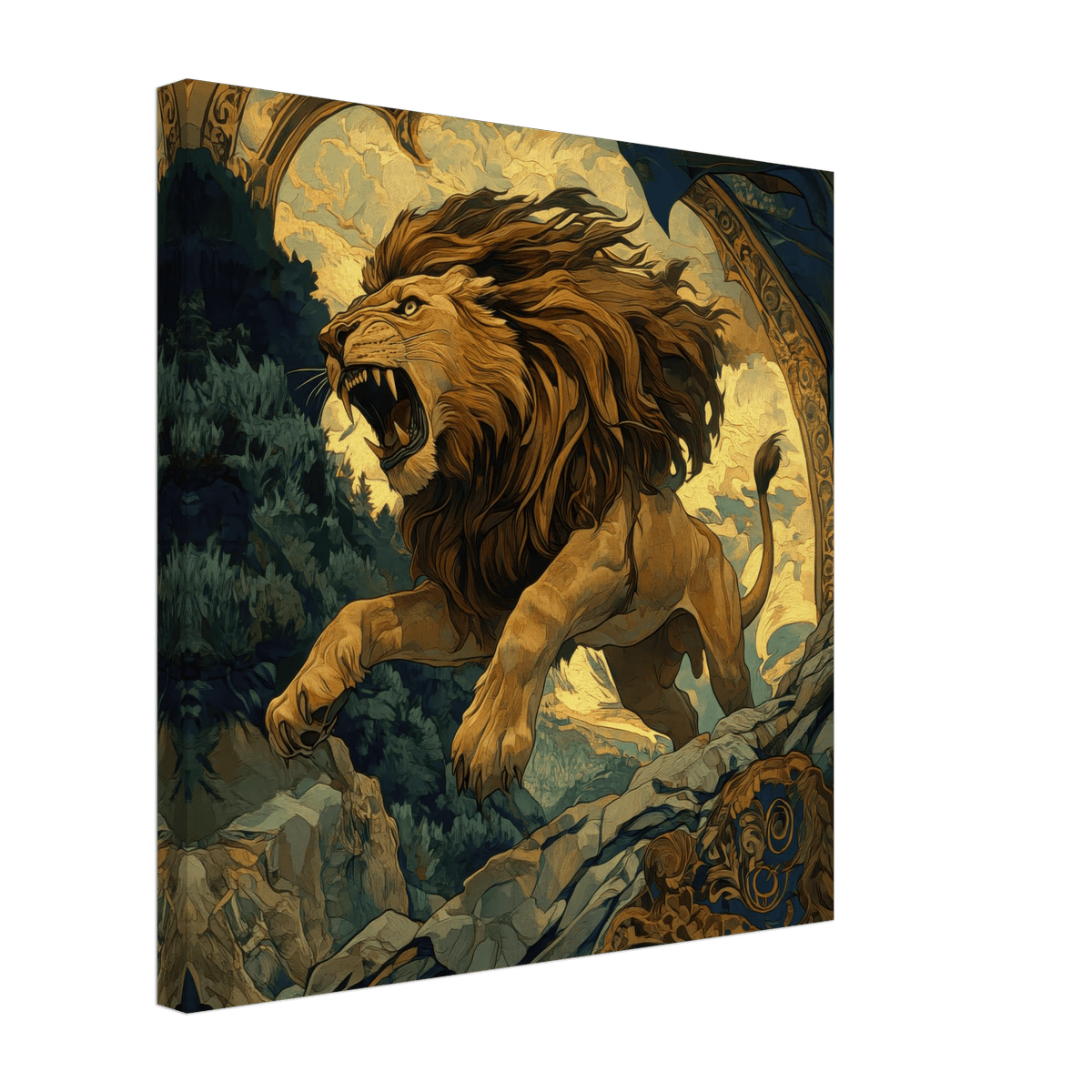 The Nemean Lion - Shop Ai Art WebShop - Digital Art online Store