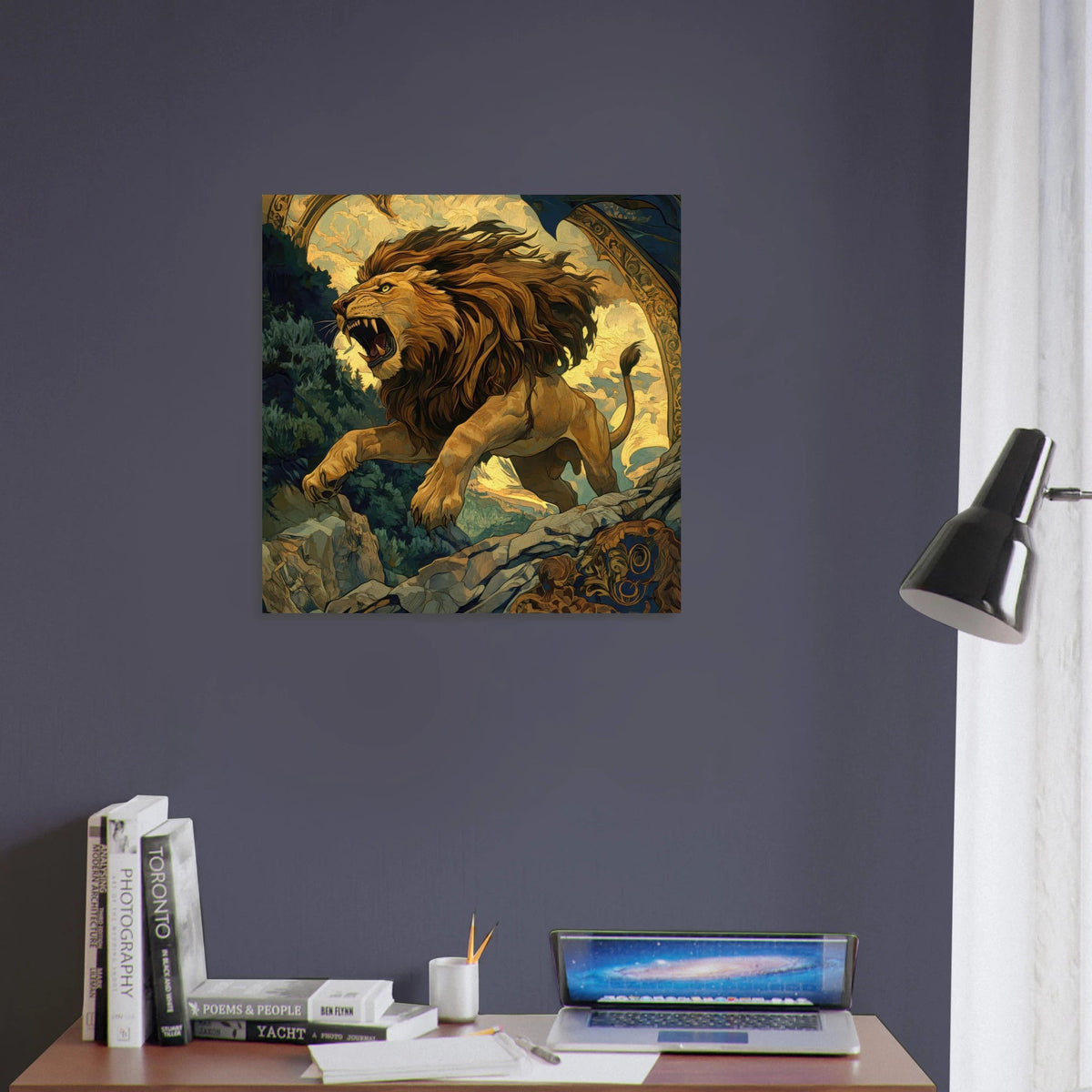 The Nemean Lion - Shop Ai Art WebShop - Digital Art online Store
