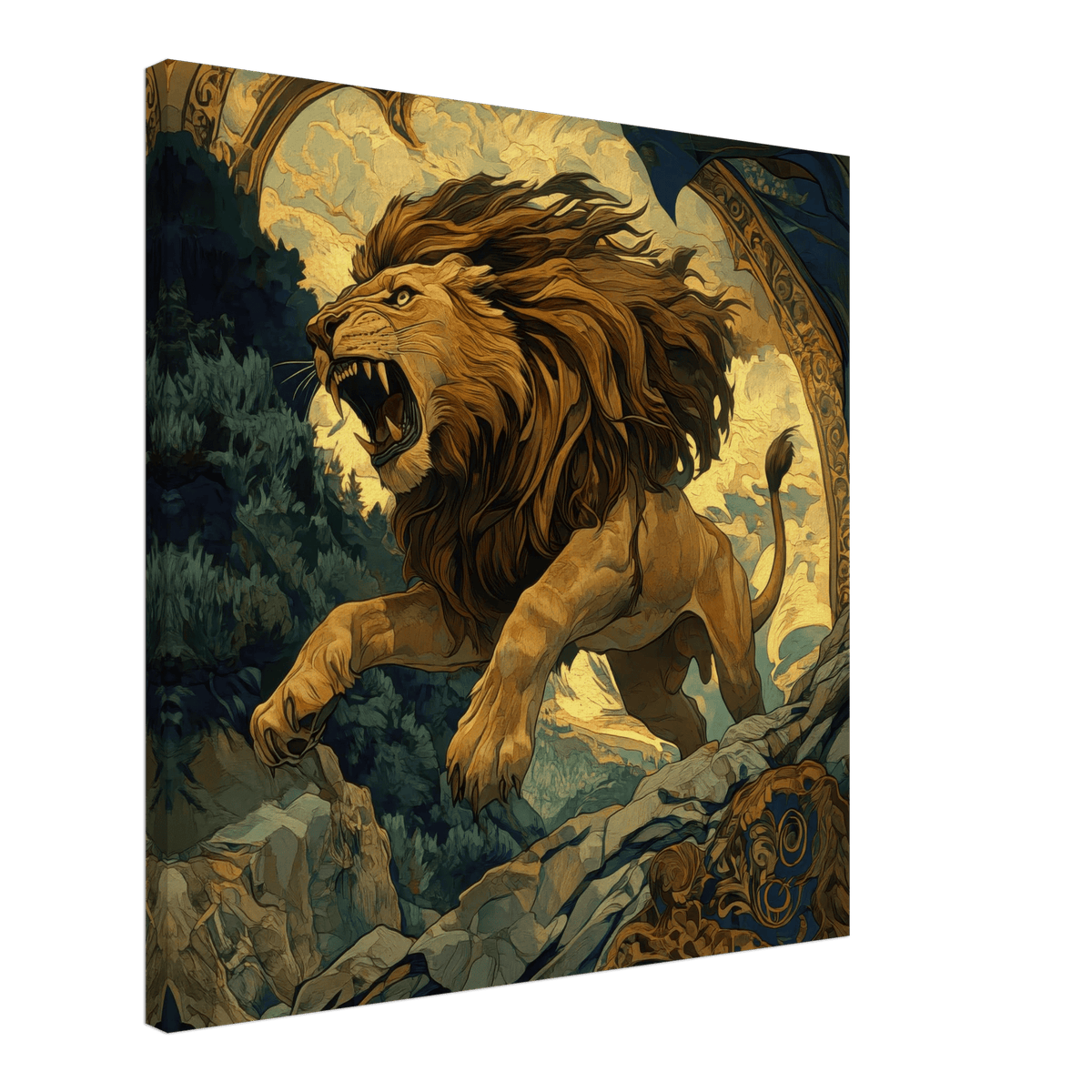 The Nemean Lion - Shop Ai Art WebShop - Digital Art online Store