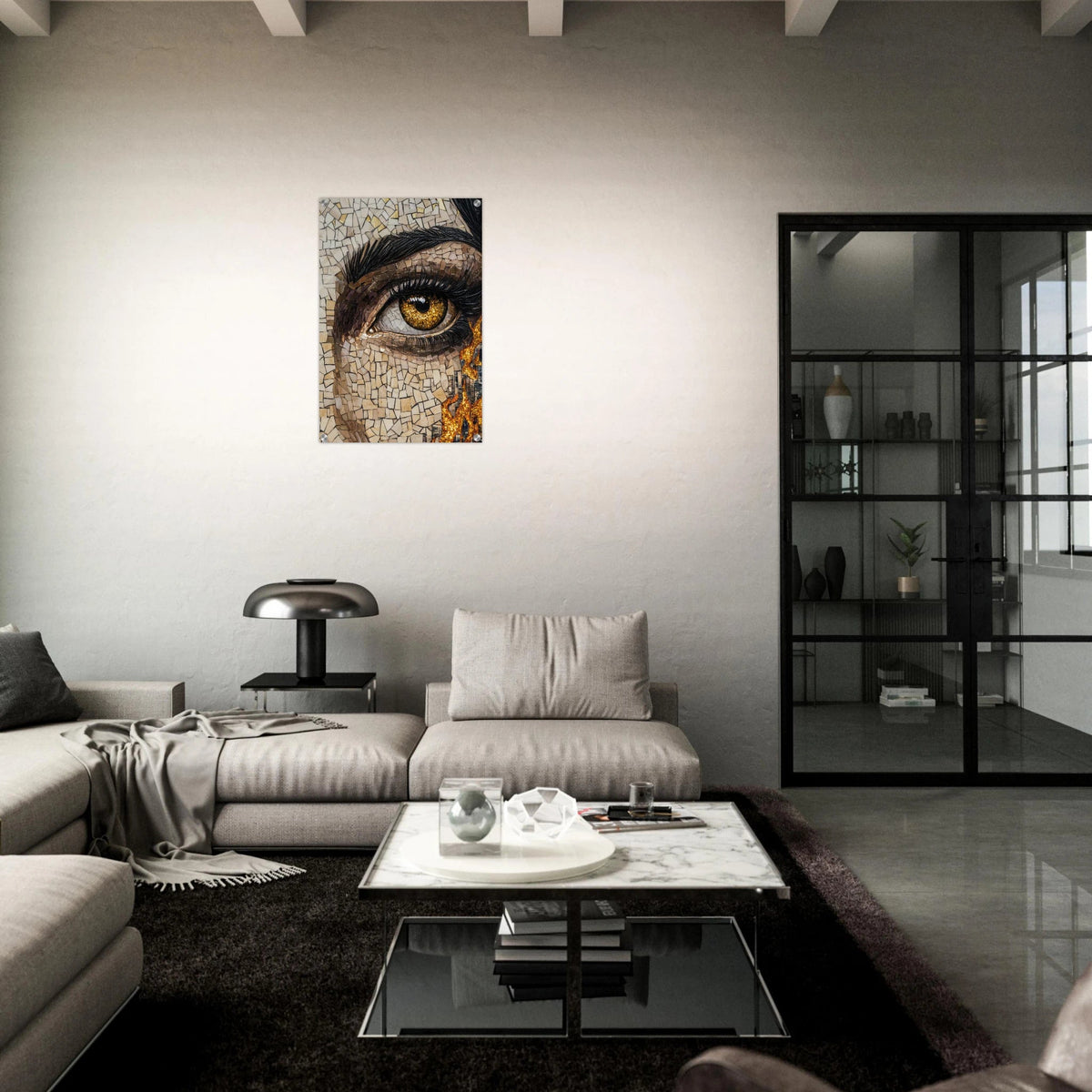 The Oracles Forbidden Prophecy Byzantine Mosaic 2 - Shop Ai Art WebShop - Digital Art online Store