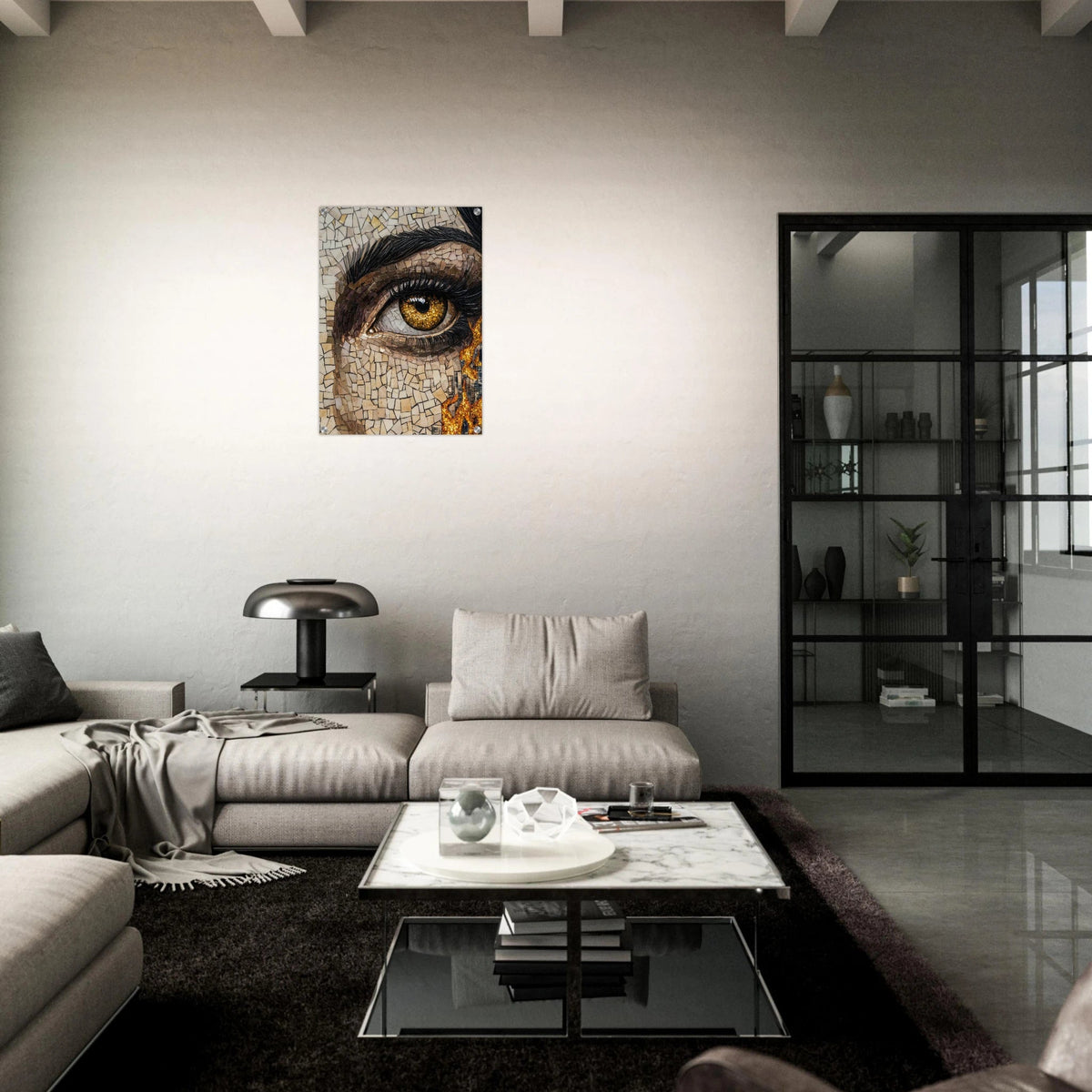 The Oracles Forbidden Prophecy Byzantine Mosaic 2 - Shop Ai Art WebShop - Digital Art online Store