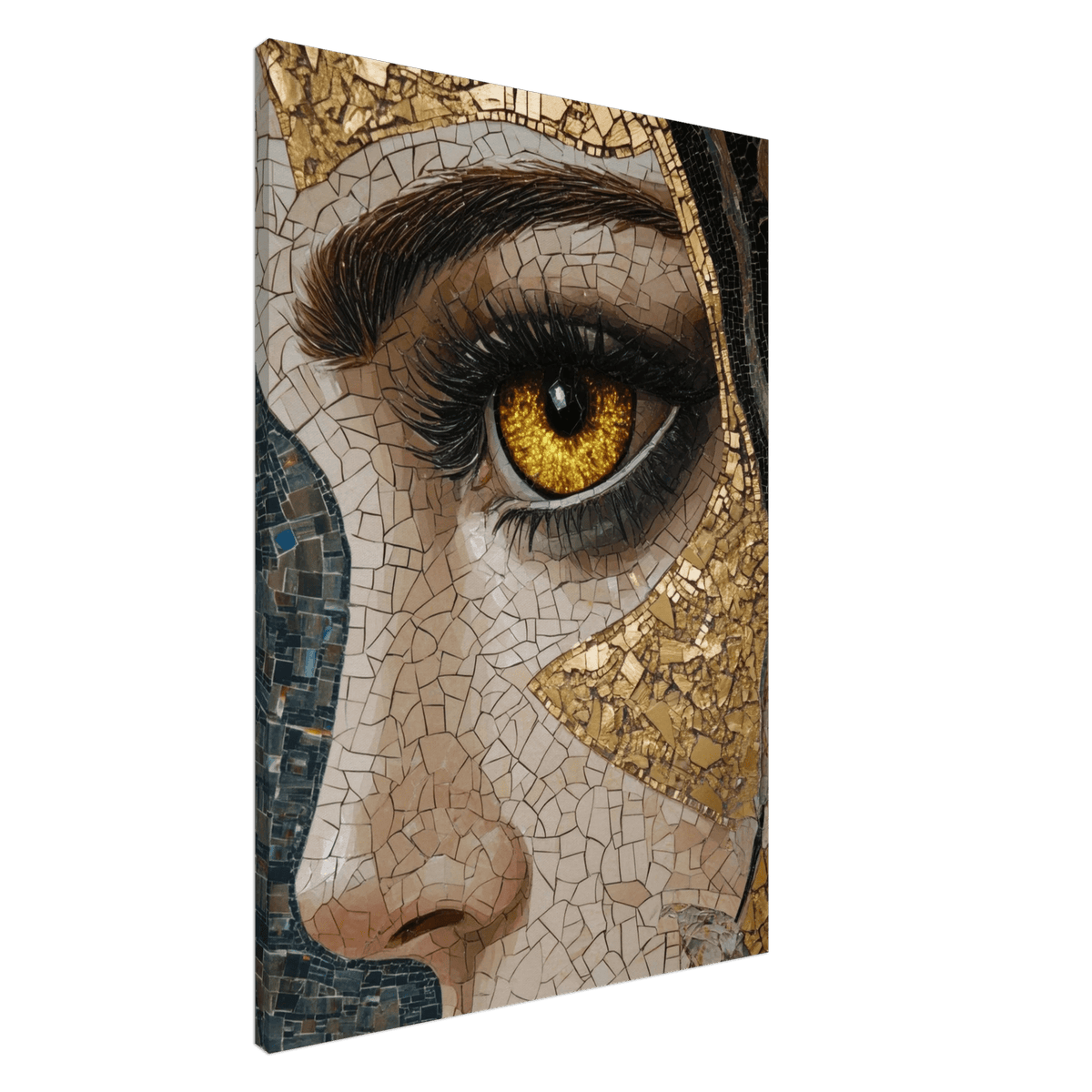 The Oracles Forbidden Prophecy Byzantine Mosaic - Shop Ai Art WebShop - Digital Art online Store
