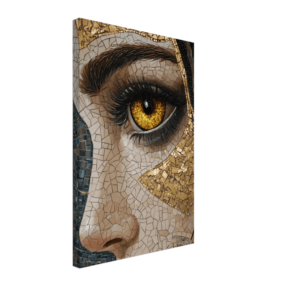 The Oracles Forbidden Prophecy Byzantine Mosaic - Shop Ai Art WebShop - Digital Art online Store