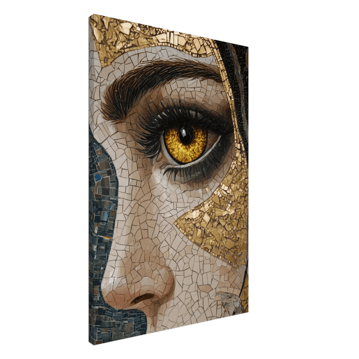 The Oracles Forbidden Prophecy Byzantine Mosaic - Shop Ai Art WebShop - Digital Art online Store
