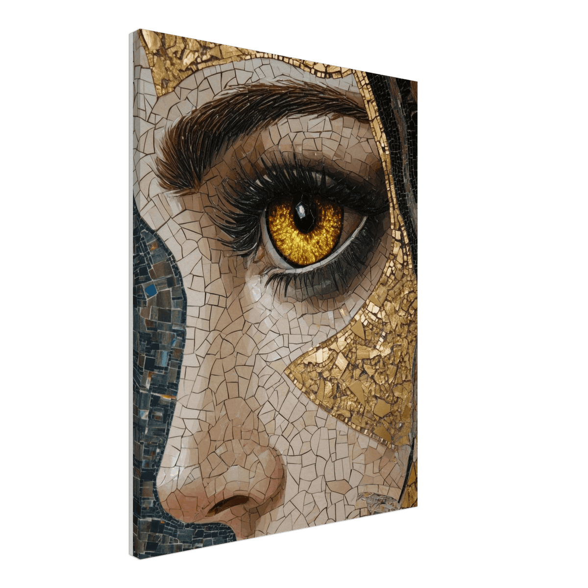The Oracles Forbidden Prophecy Byzantine Mosaic - Shop Ai Art WebShop - Digital Art online Store
