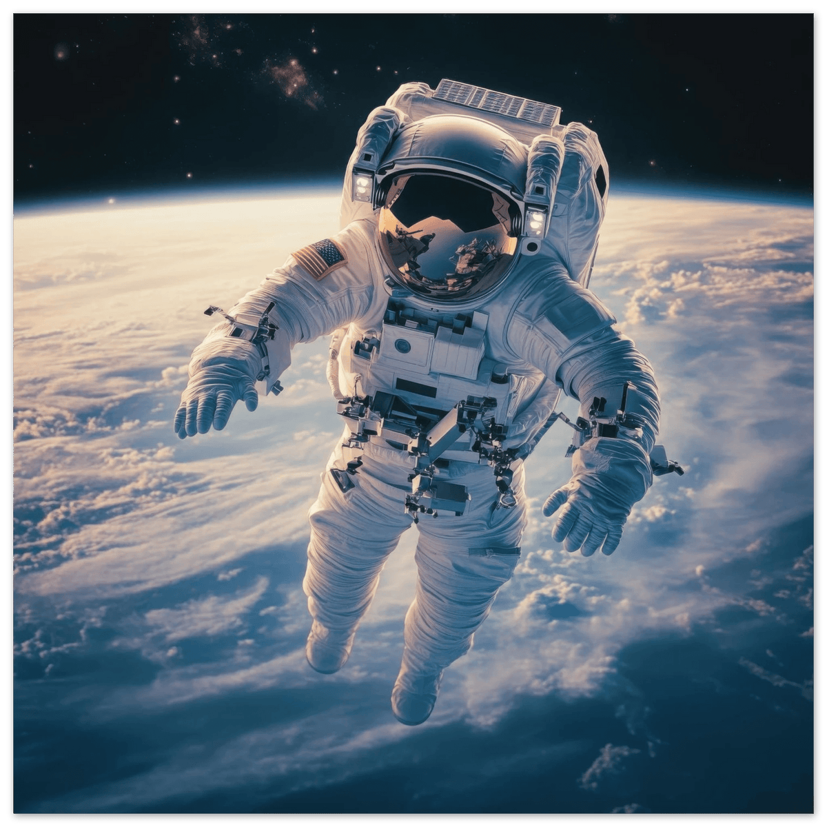 The psychological challenges of long Spacetravel 3 - Shop Ai Art WebShop - Digital Art online Store
