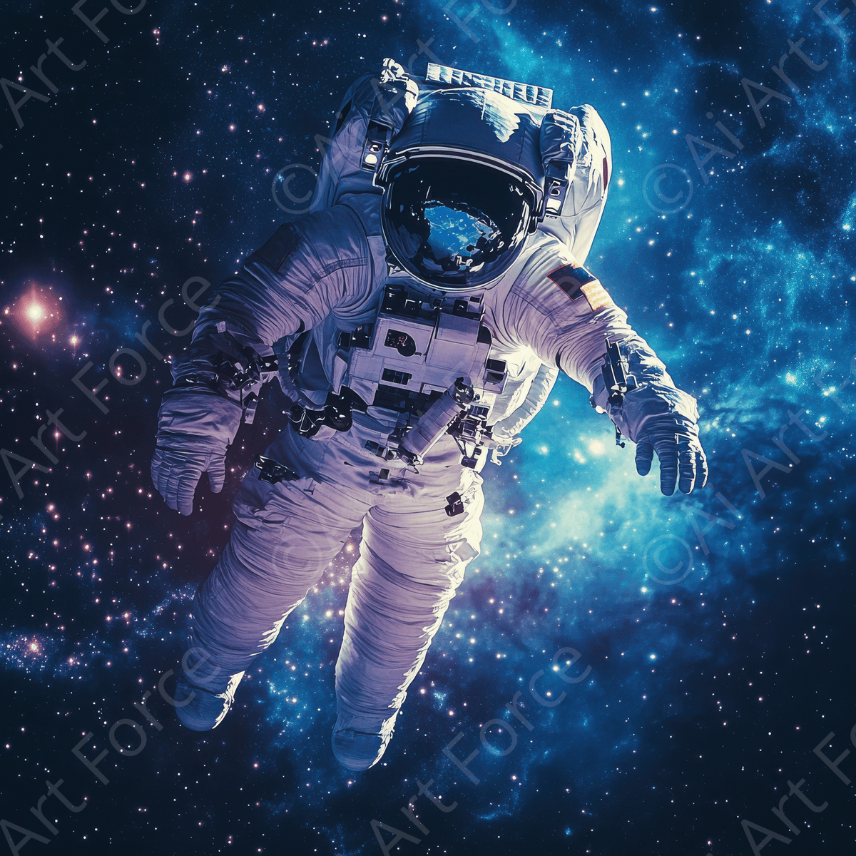 The role of space exploration in uniting humanity 2 - Shop Ai Art WebShop - Digital Art online Store